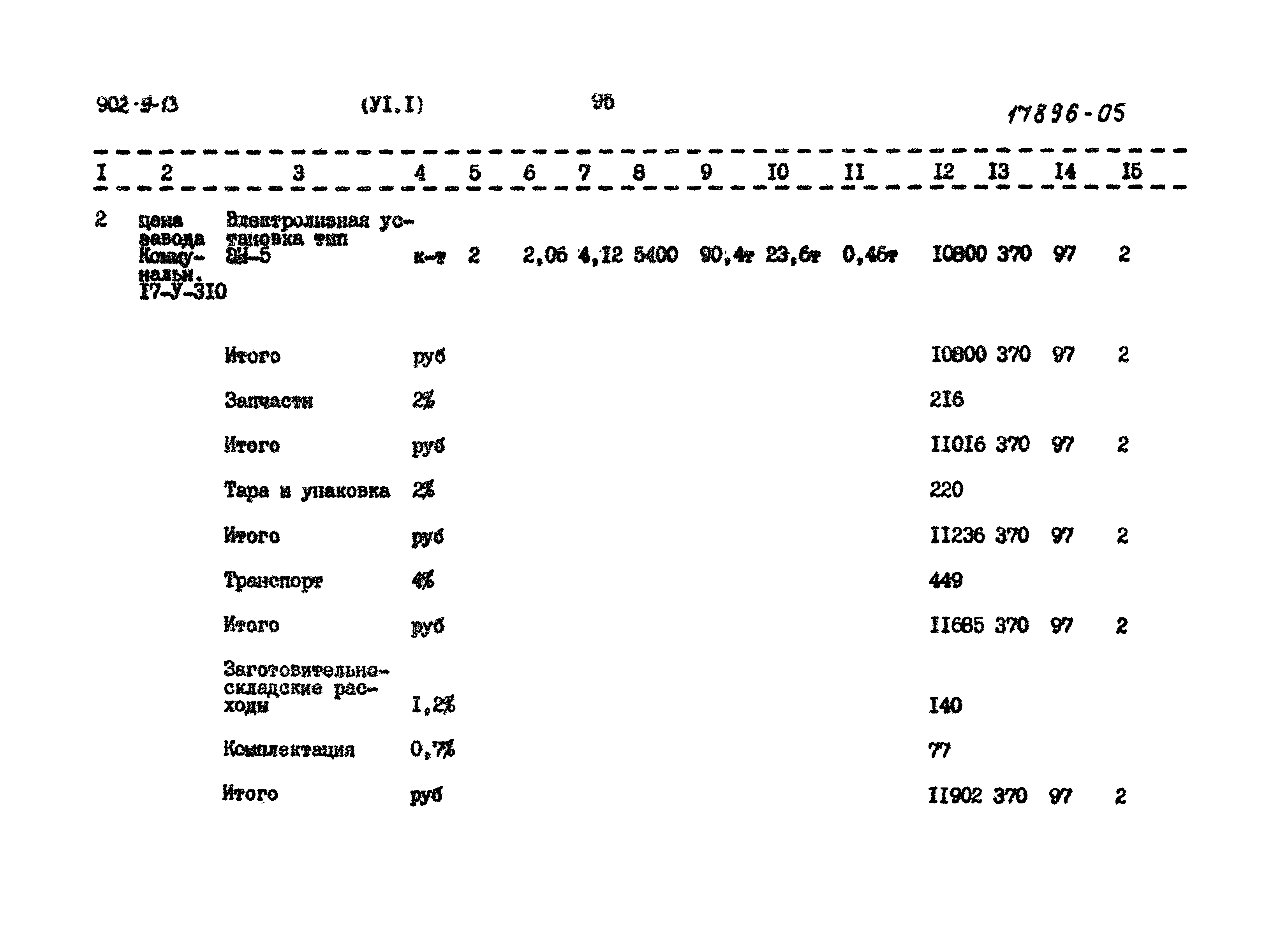 Типовой проект 902-9-13