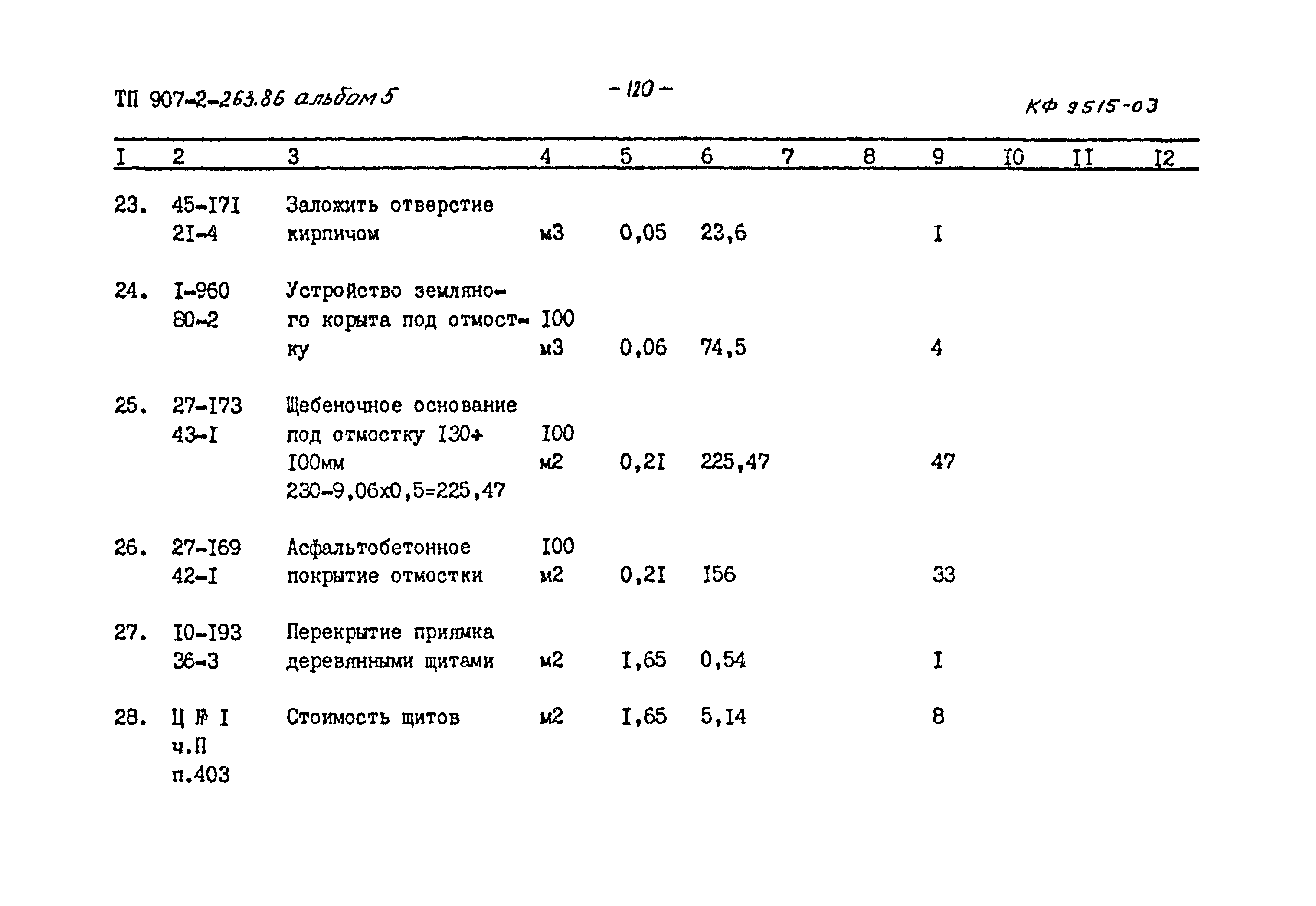 Типовой проект 907-2-263.86