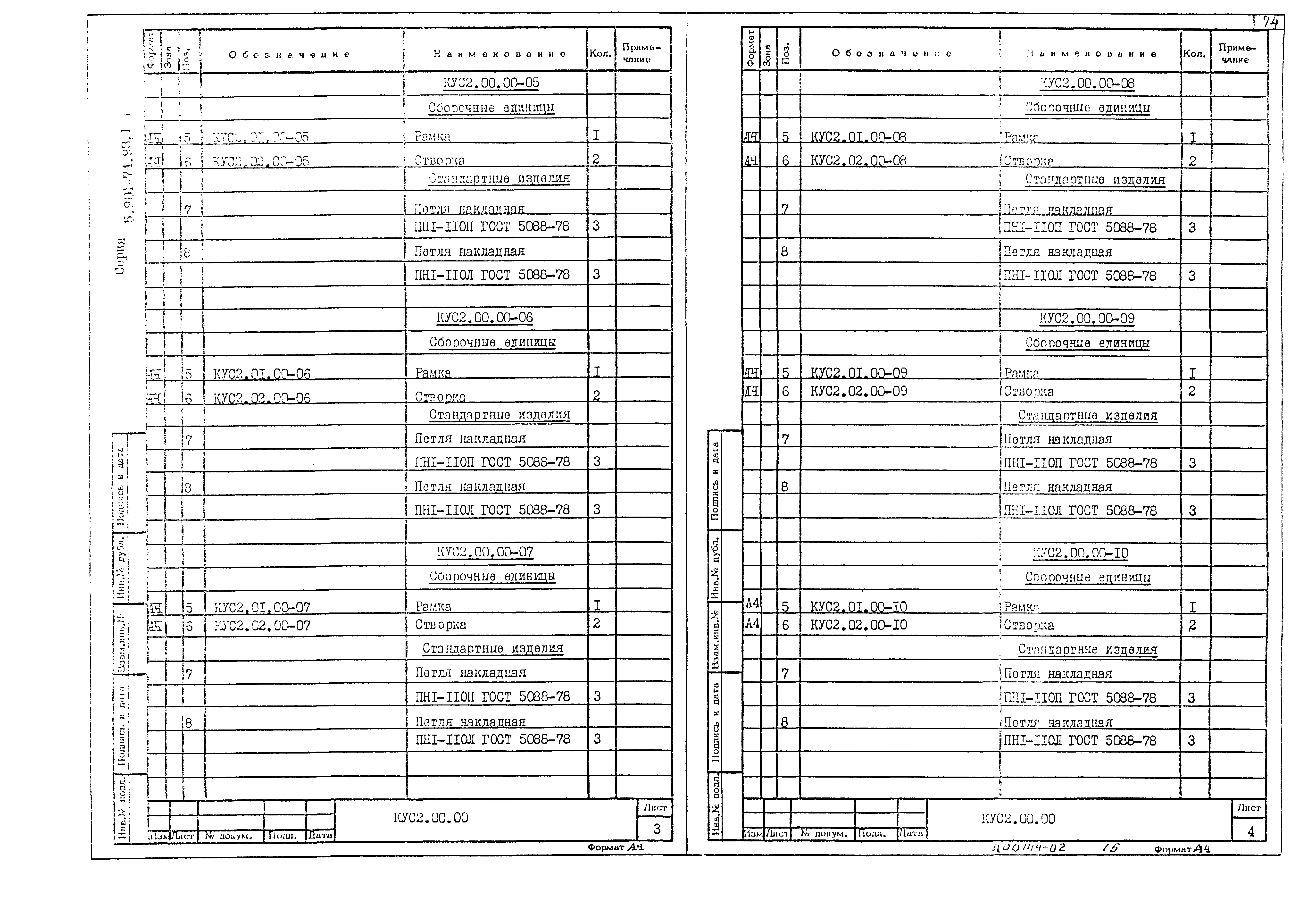 Серия 5.904-74.93