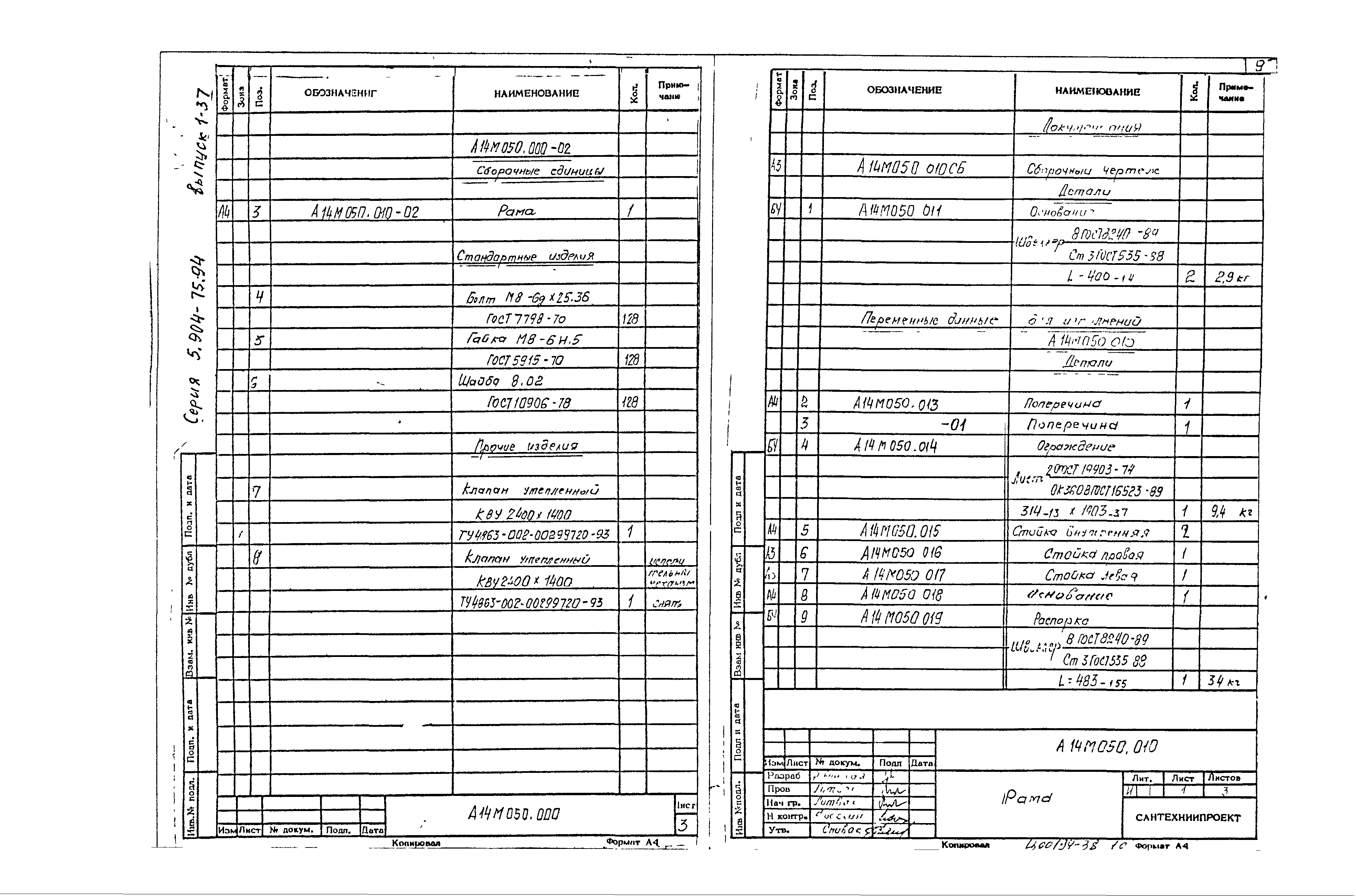 Серия 5.904-75.94