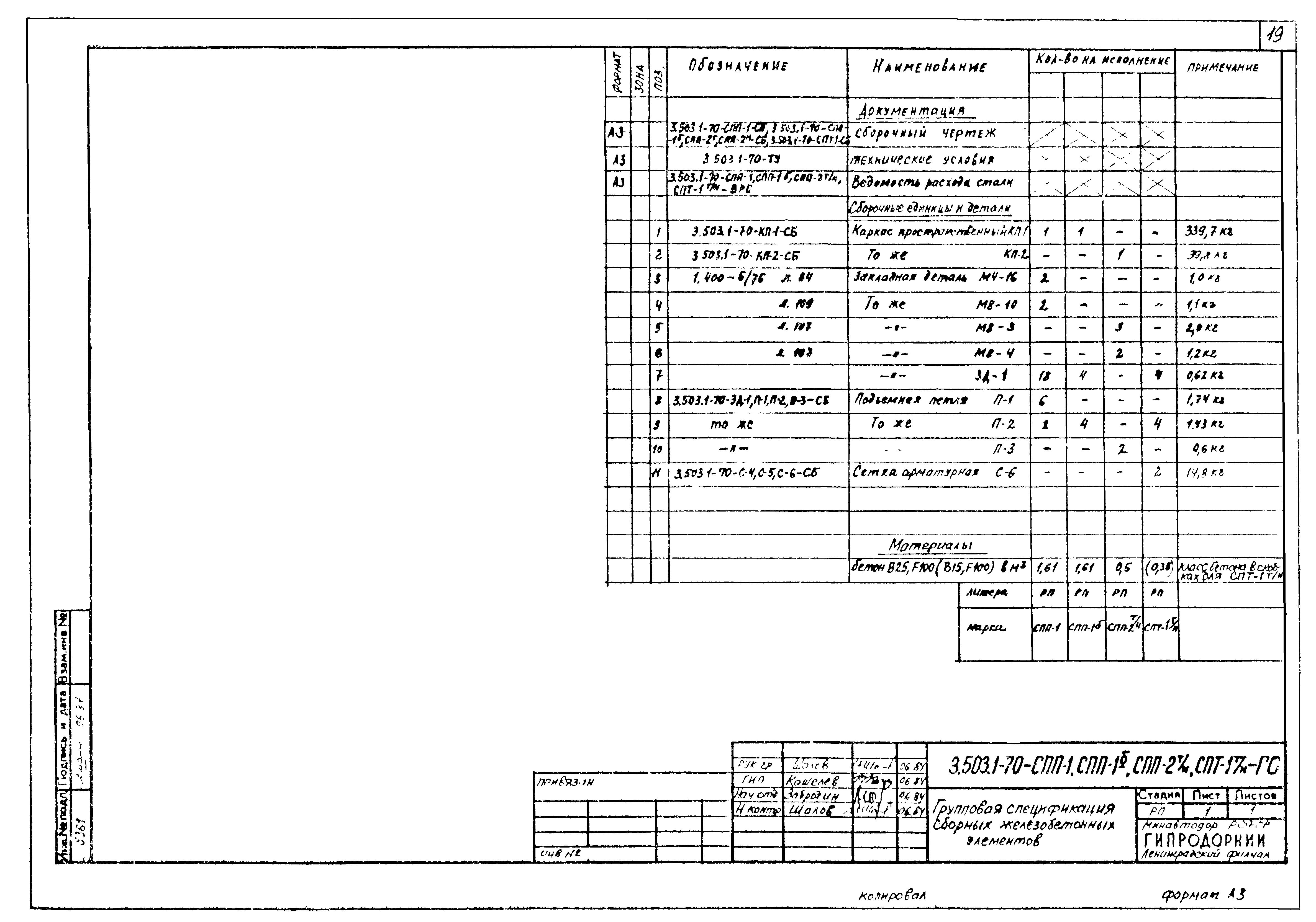 Серия 3.503.1-70