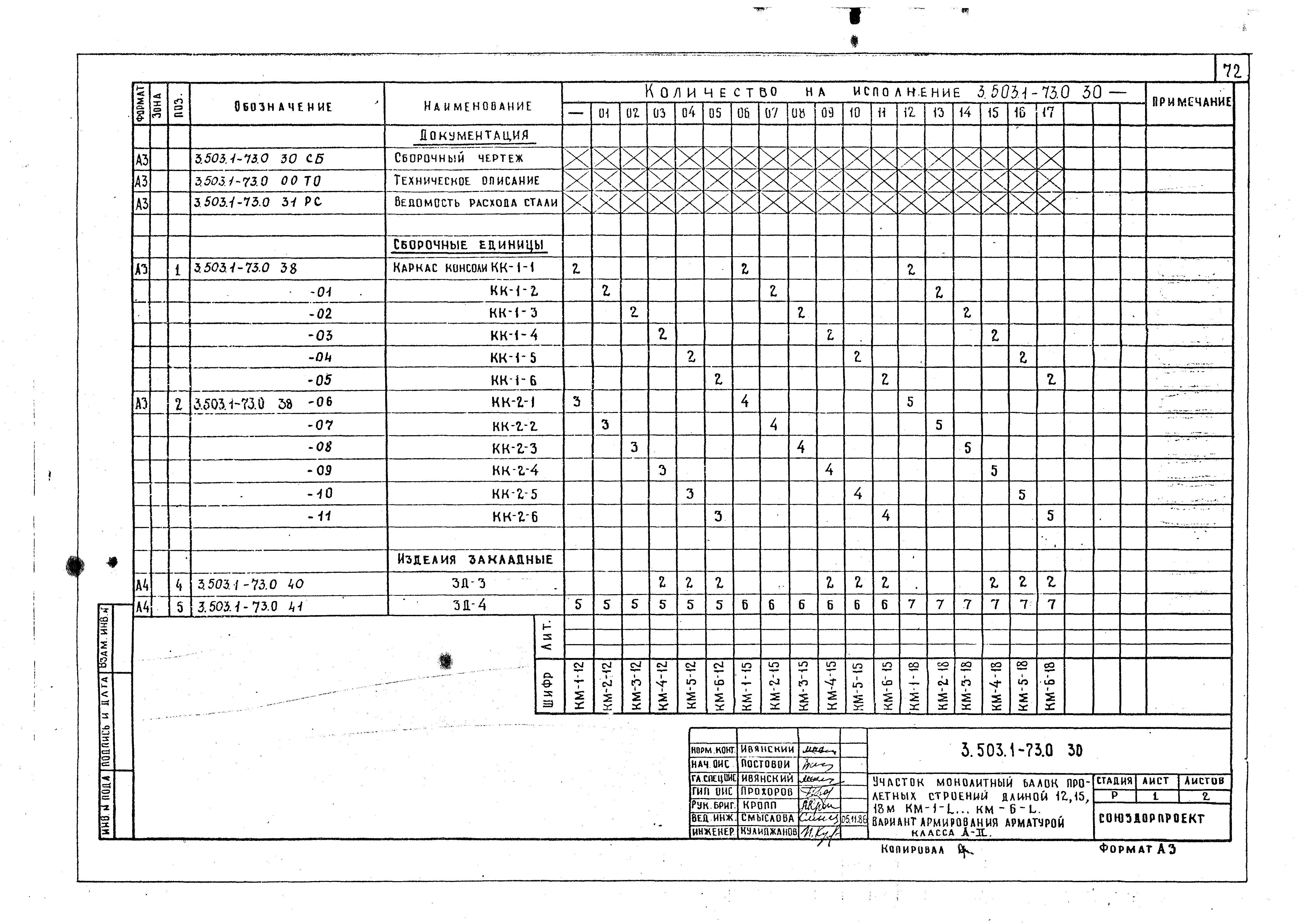 Серия 3.503.1-73