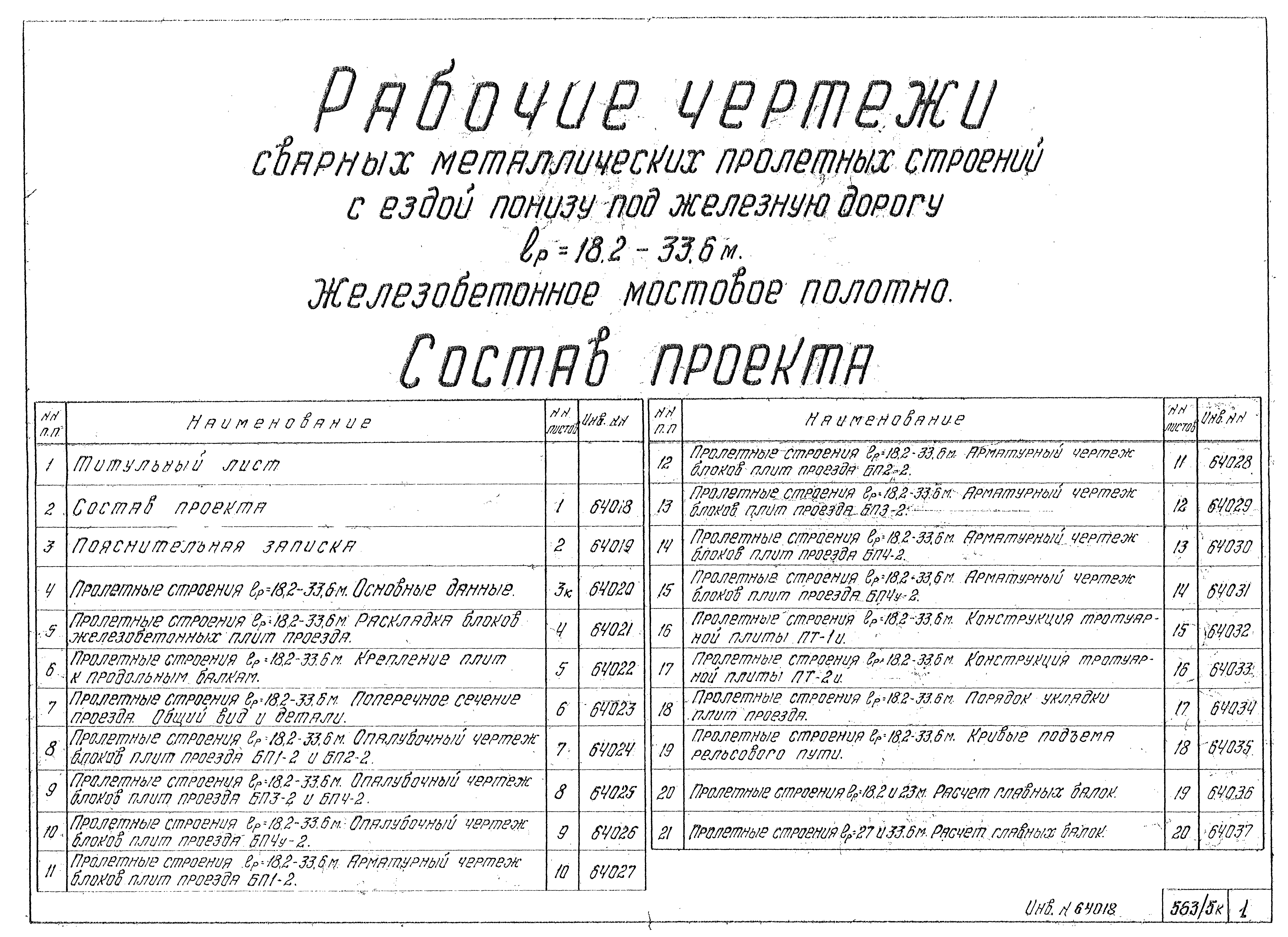 Типовой проект 3.501-18