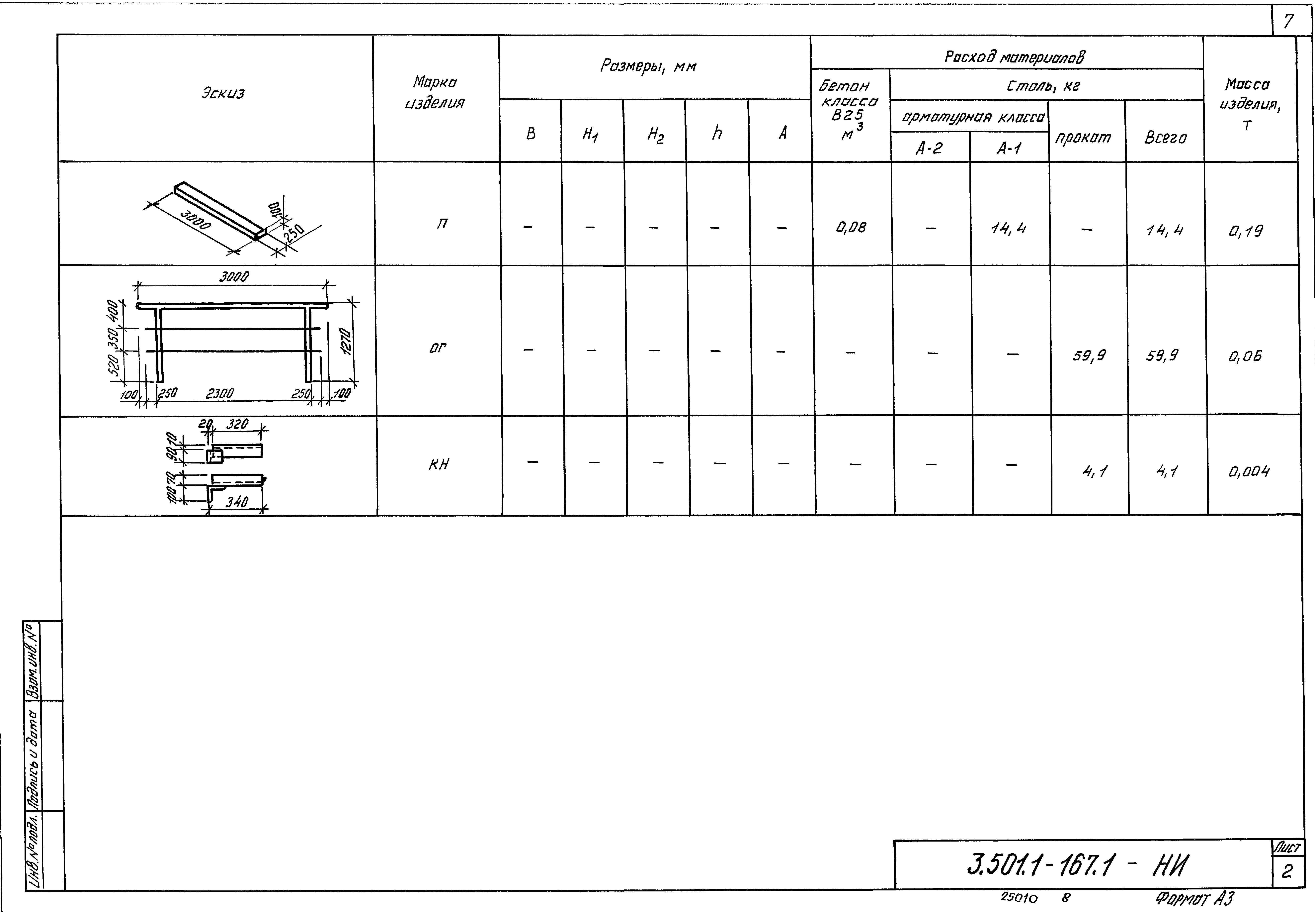 Серия 3.501.1-167