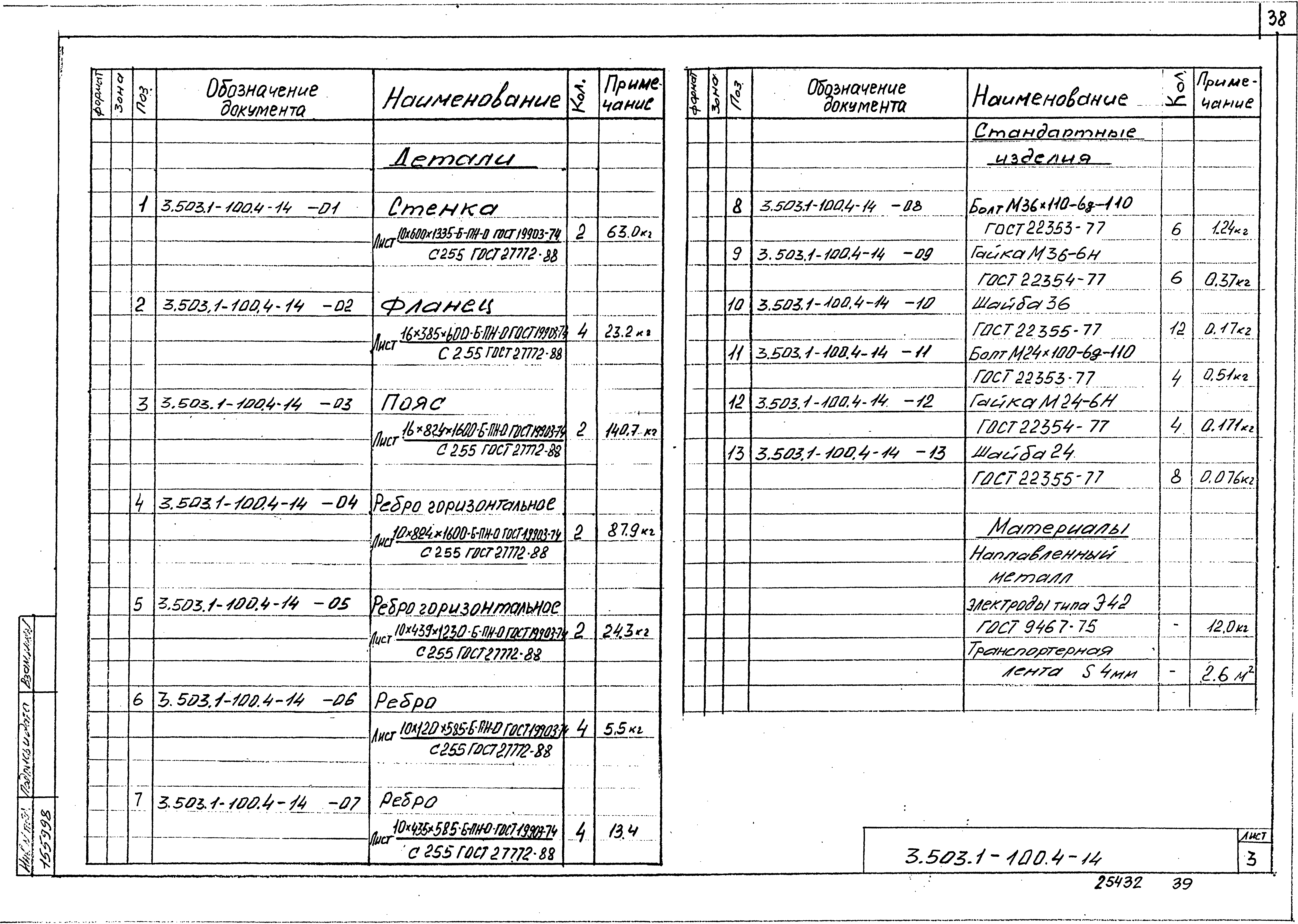 Серия 3.503.1-100