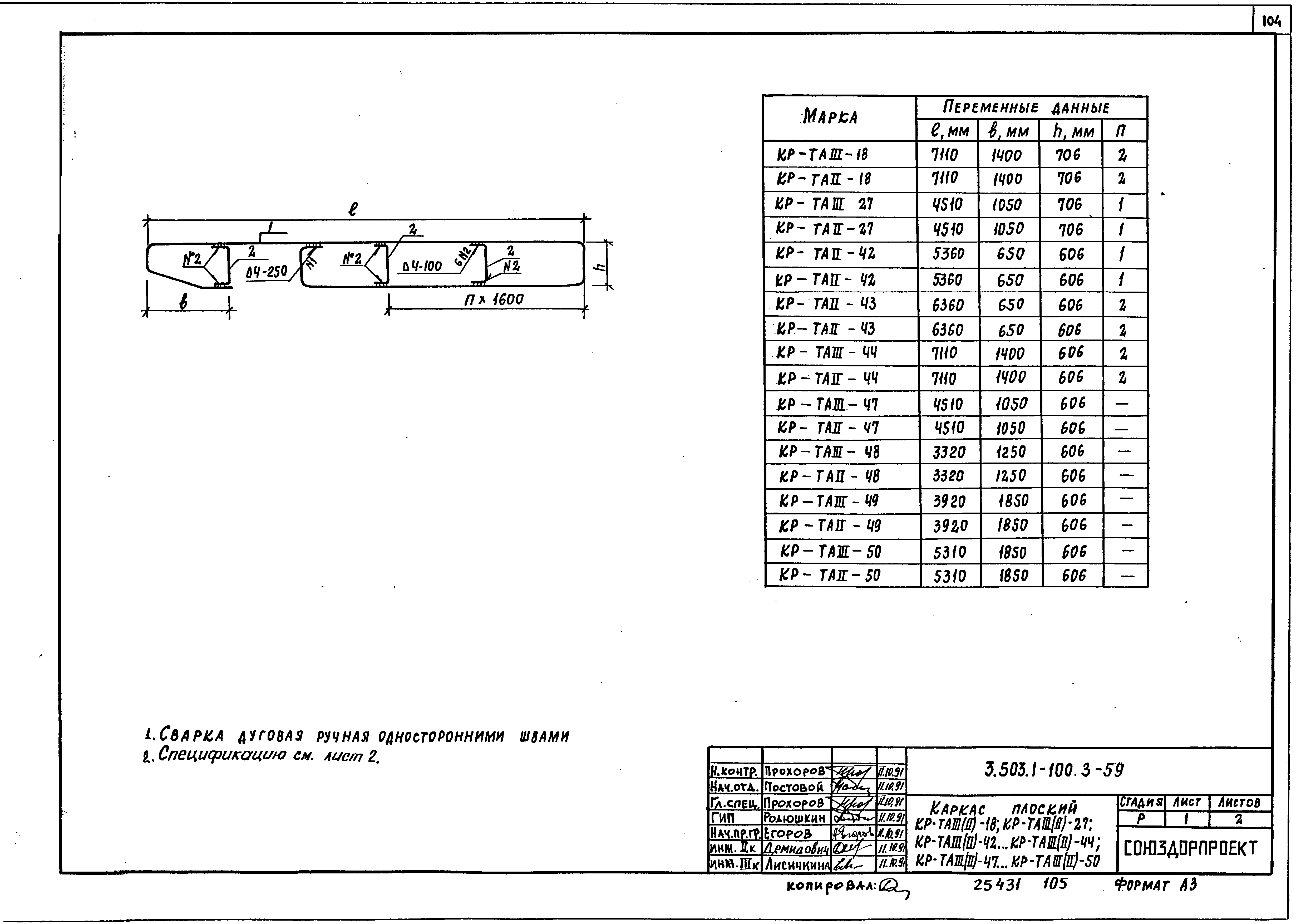 Серия 3.503.1-100