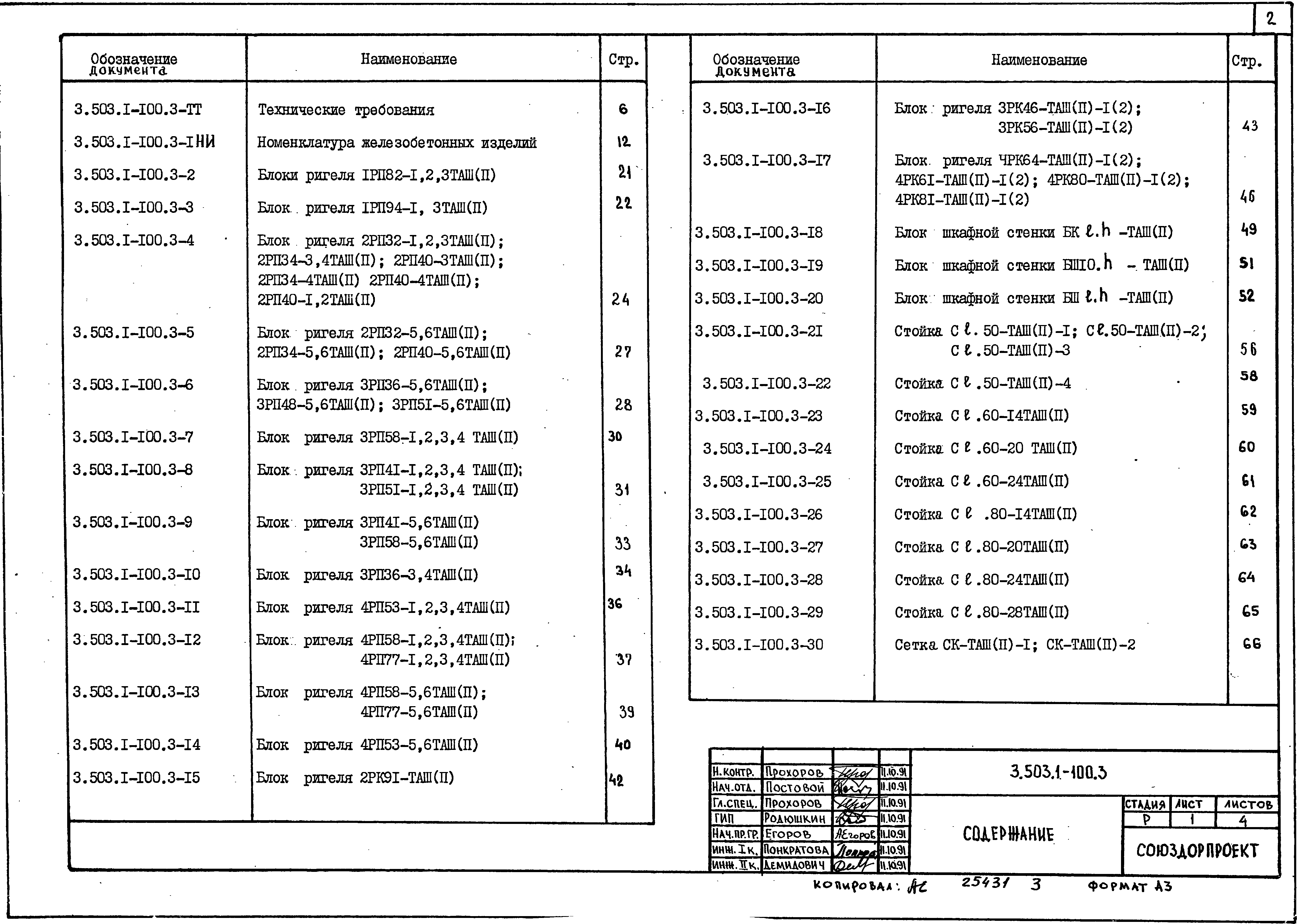 Серия 3.503.1-100