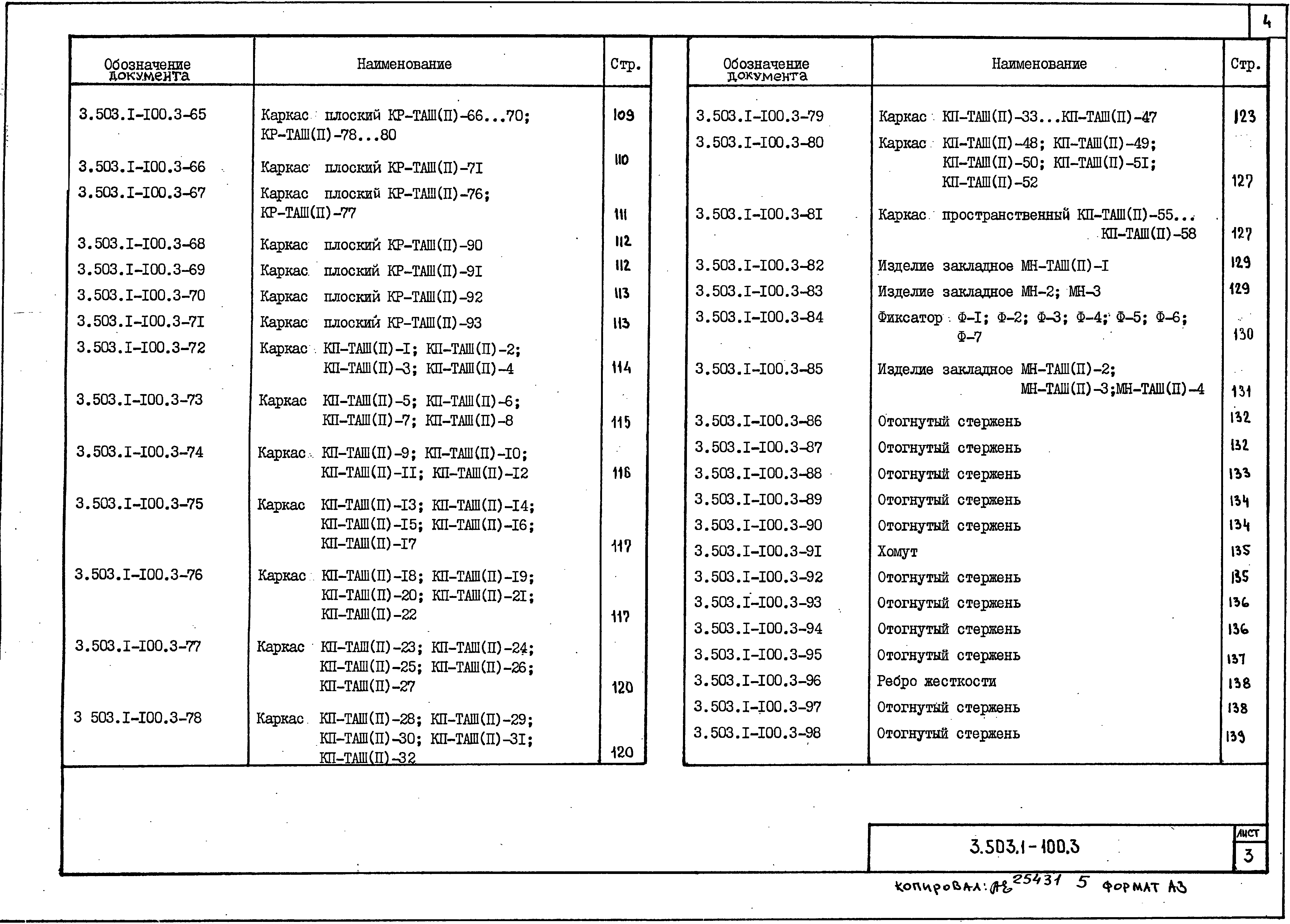 Серия 3.503.1-100