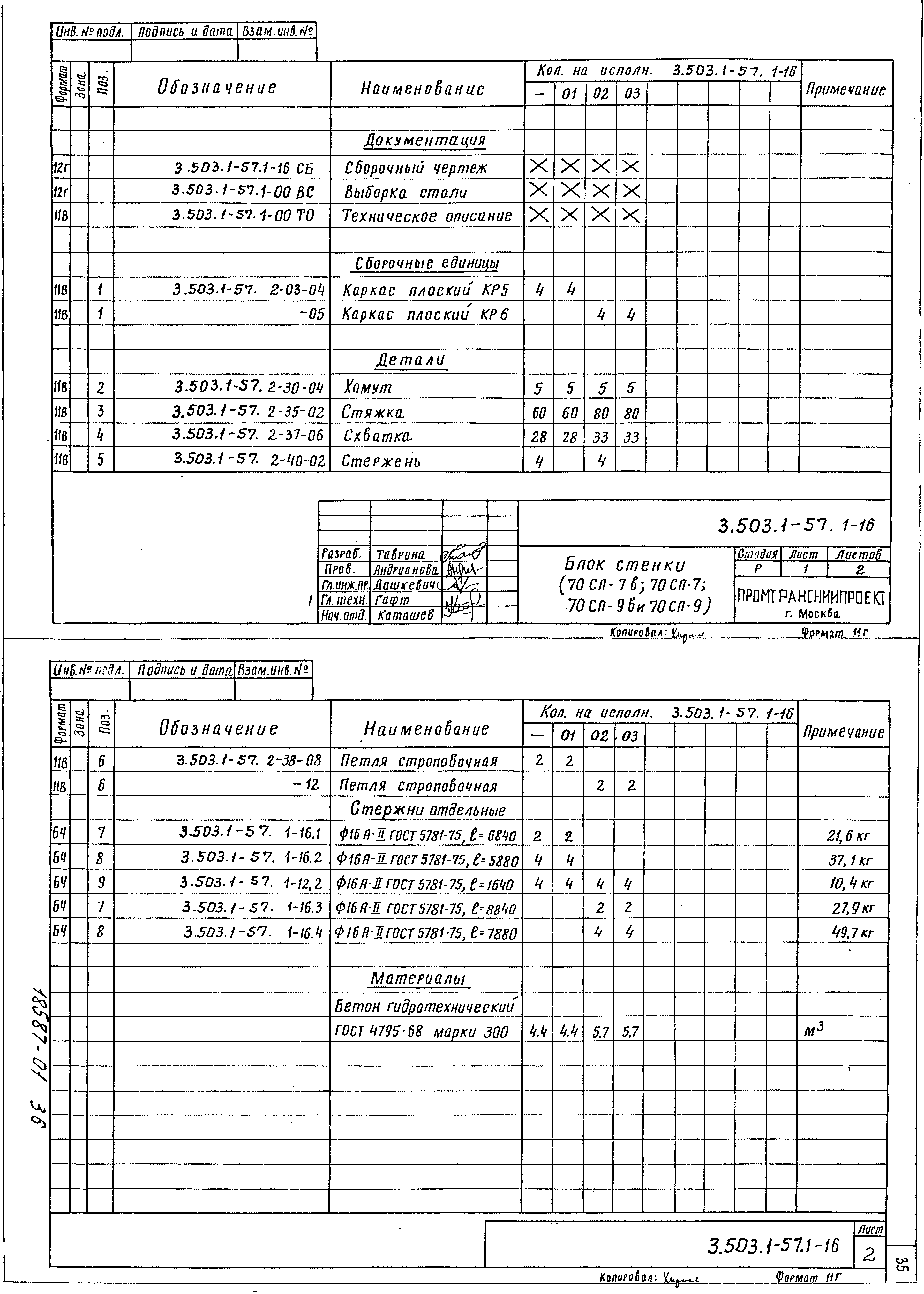 Серия 3.503.1-57