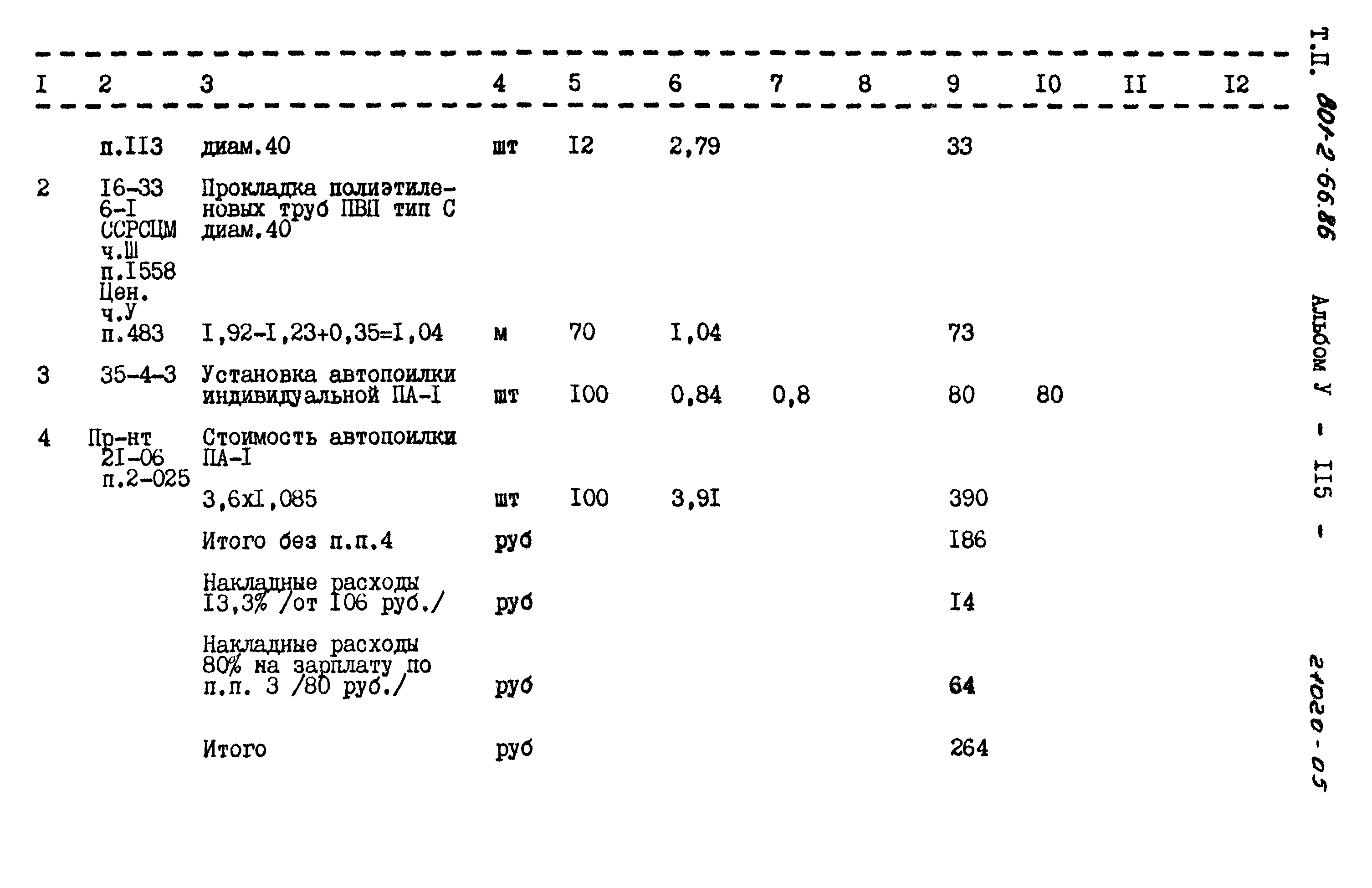 Типовой проект 801-2-66.86