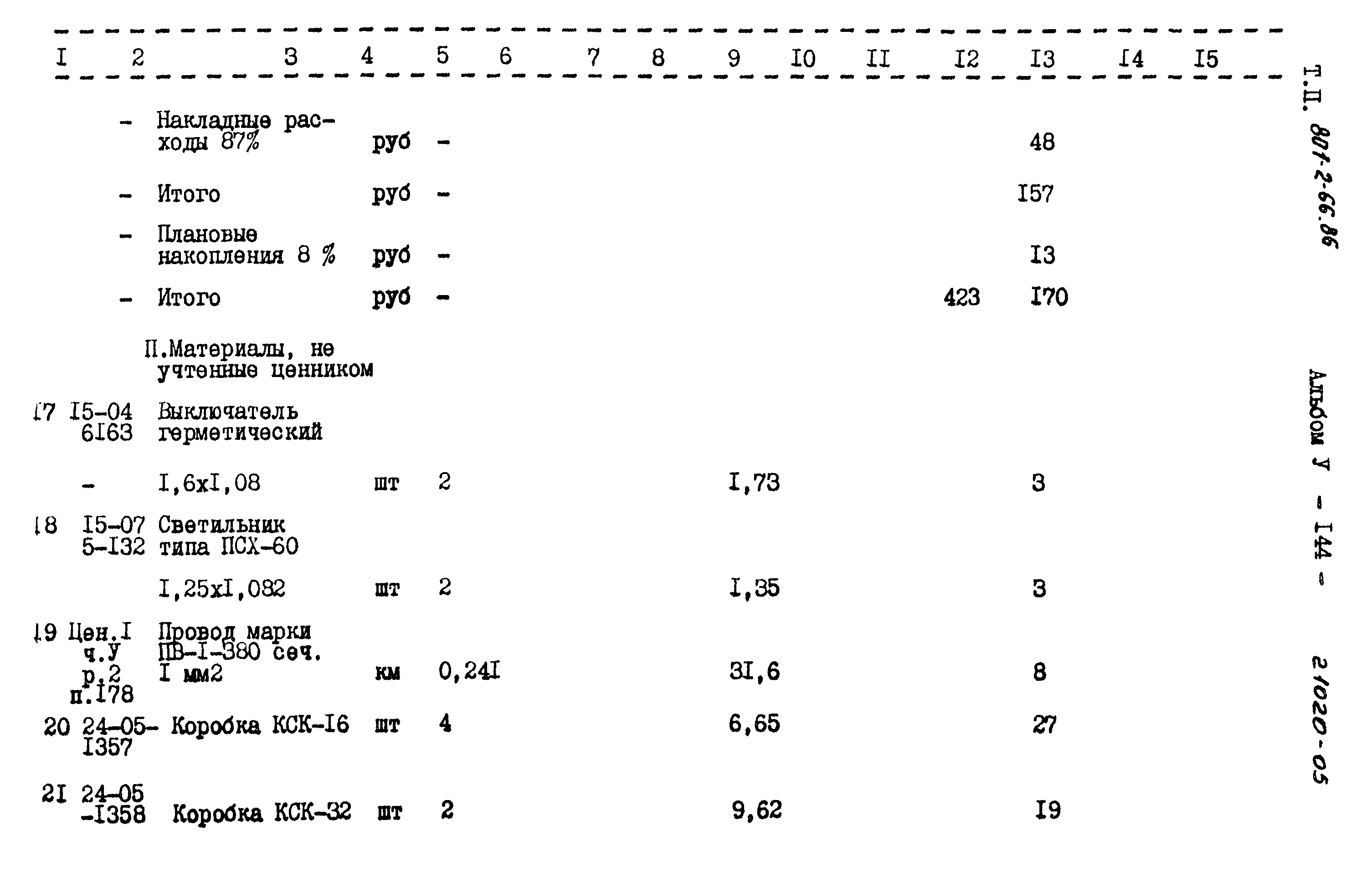 Типовой проект 801-2-66.86