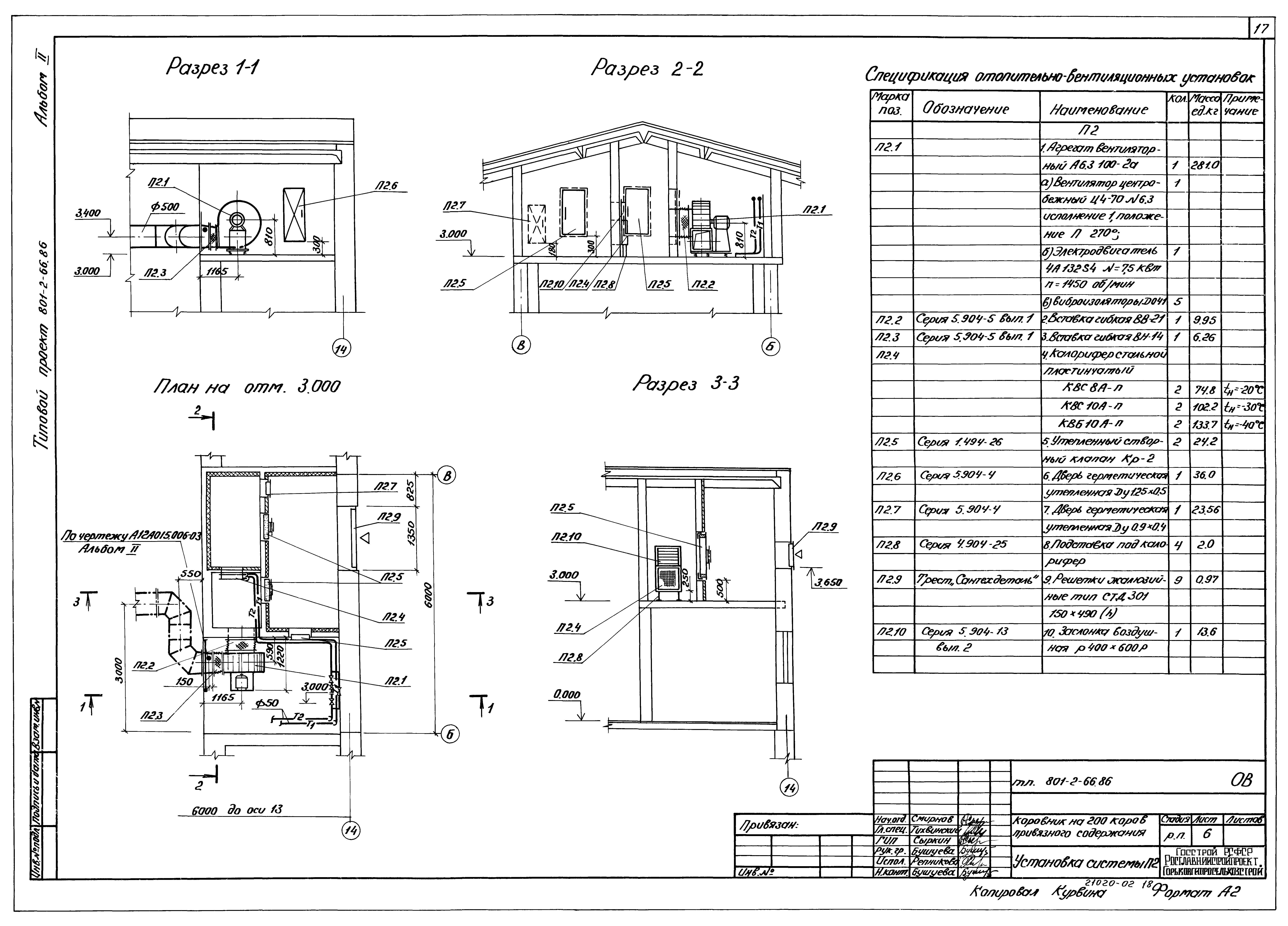 Типовой проект 801-2-66.86