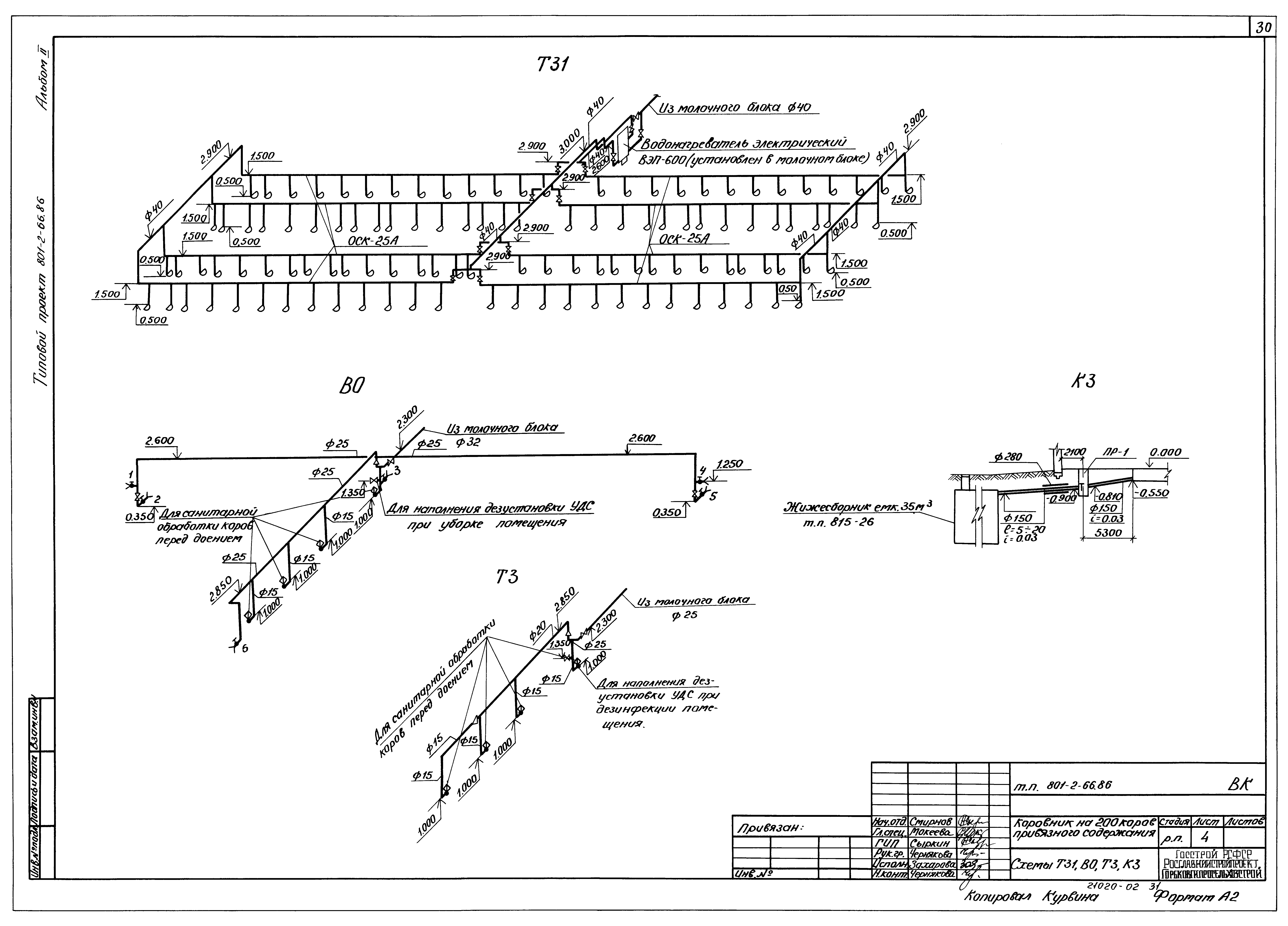 Типовой проект 801-2-66.86