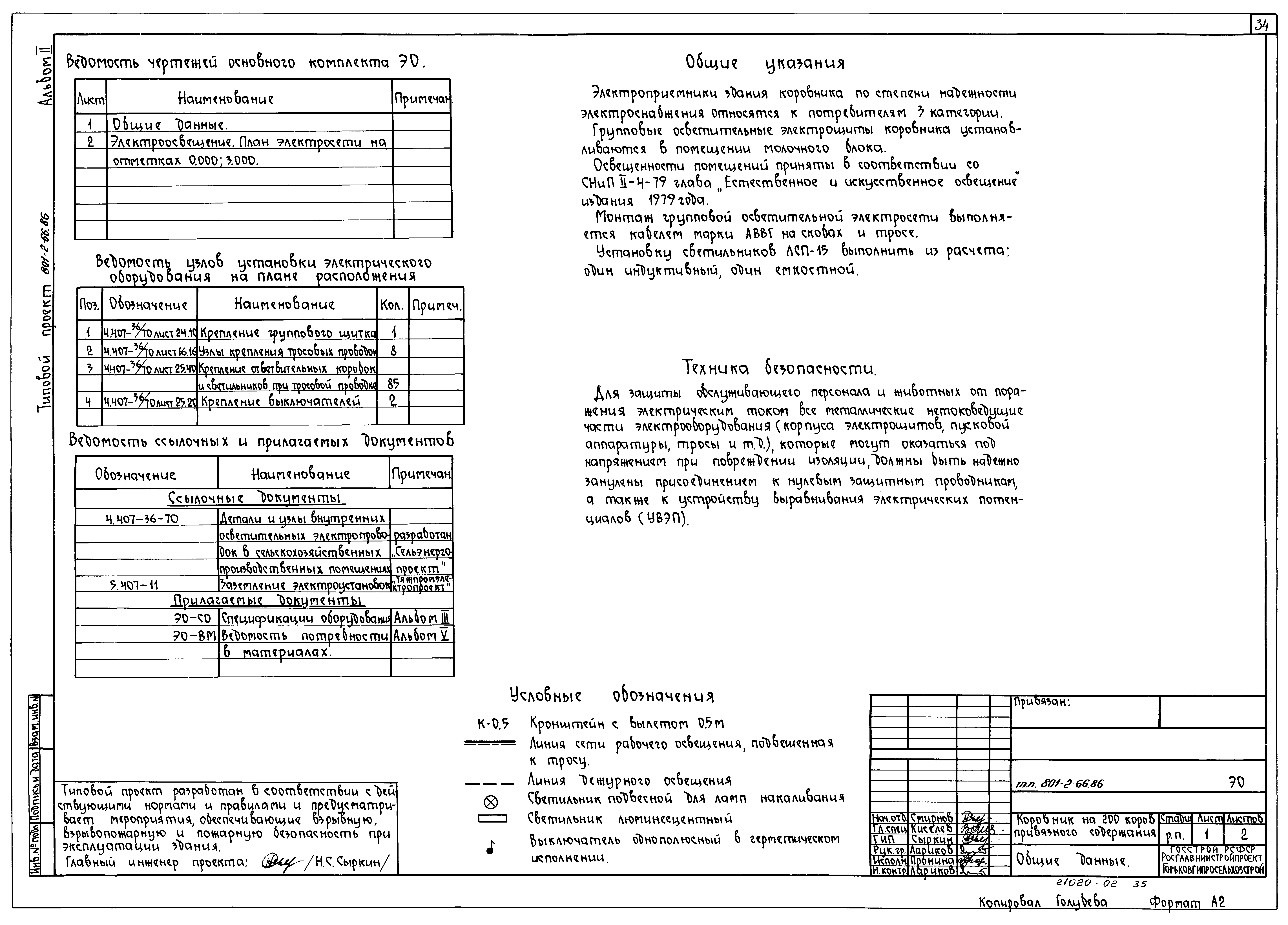 Типовой проект 801-2-66.86