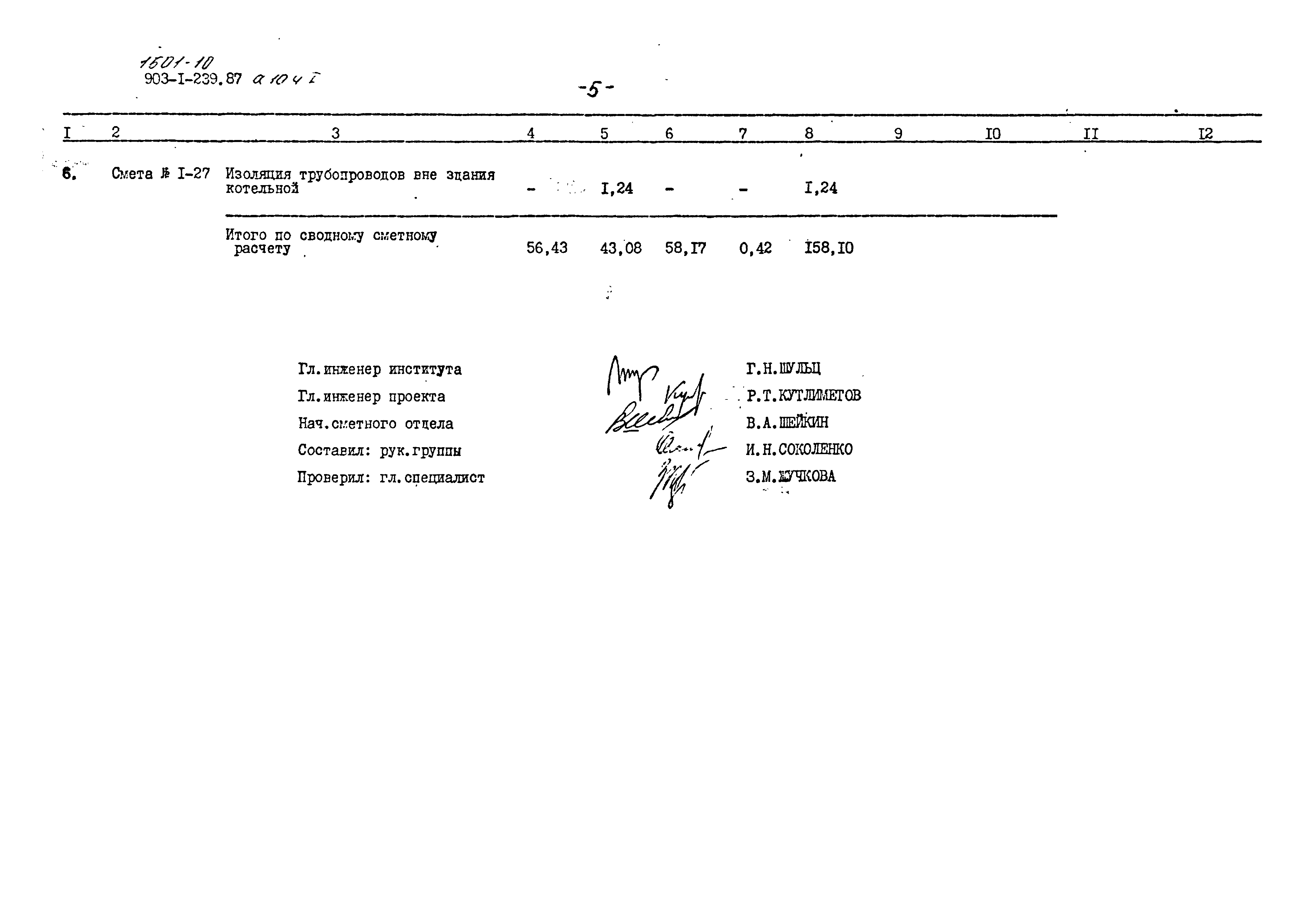 Типовой проект 903-1-239.87