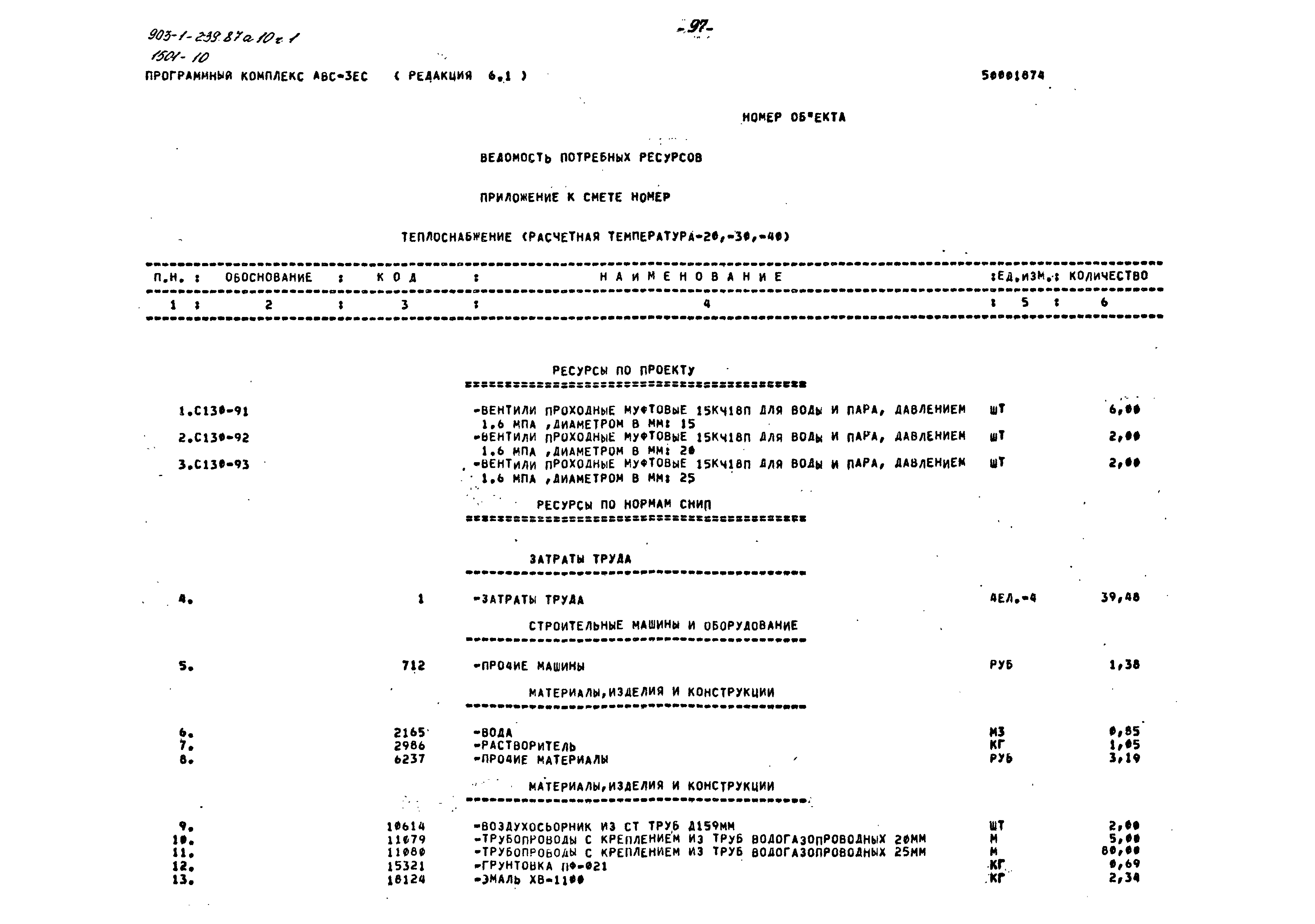 Типовой проект 903-1-239.87