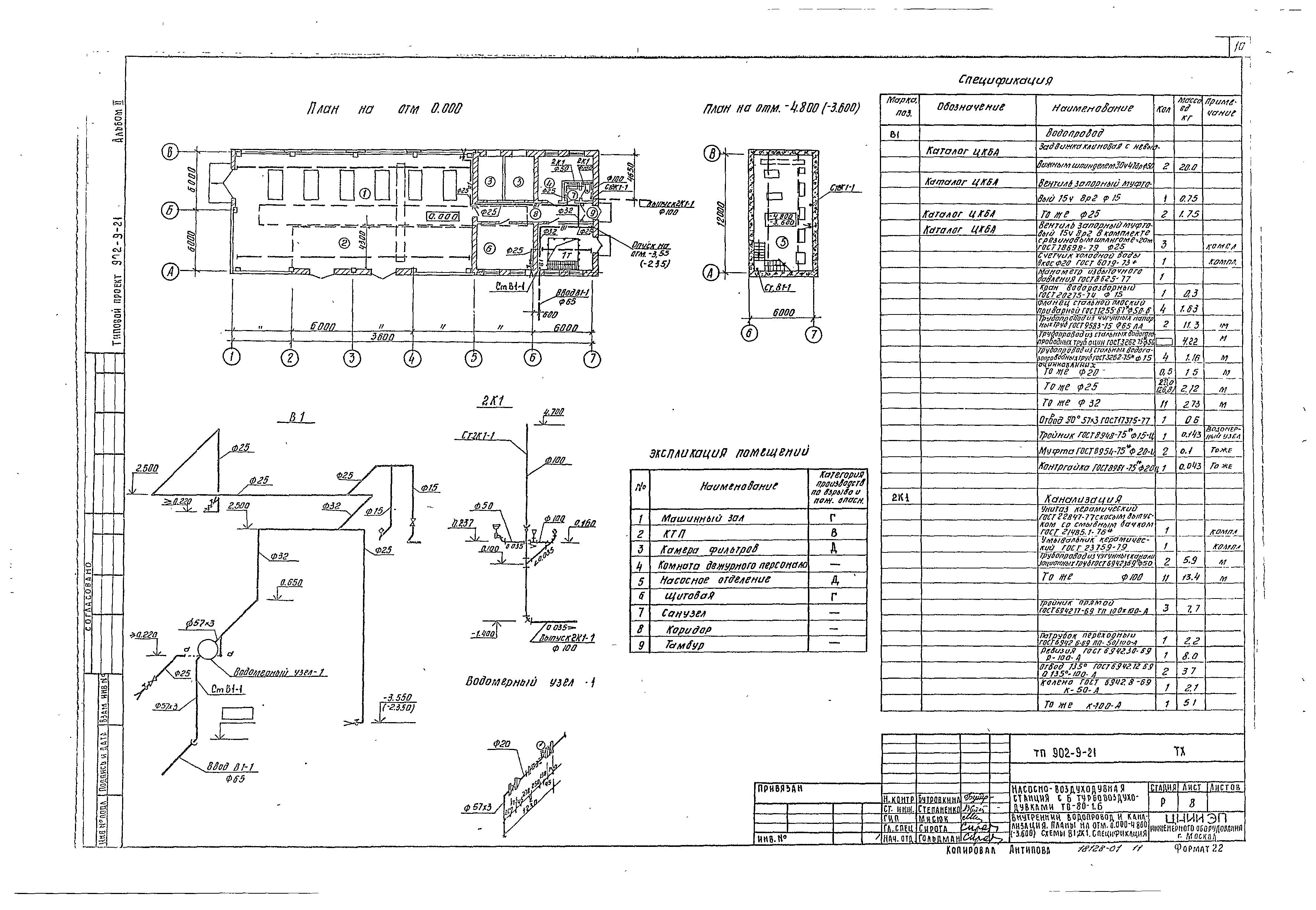 Типовой проект 902-9-21