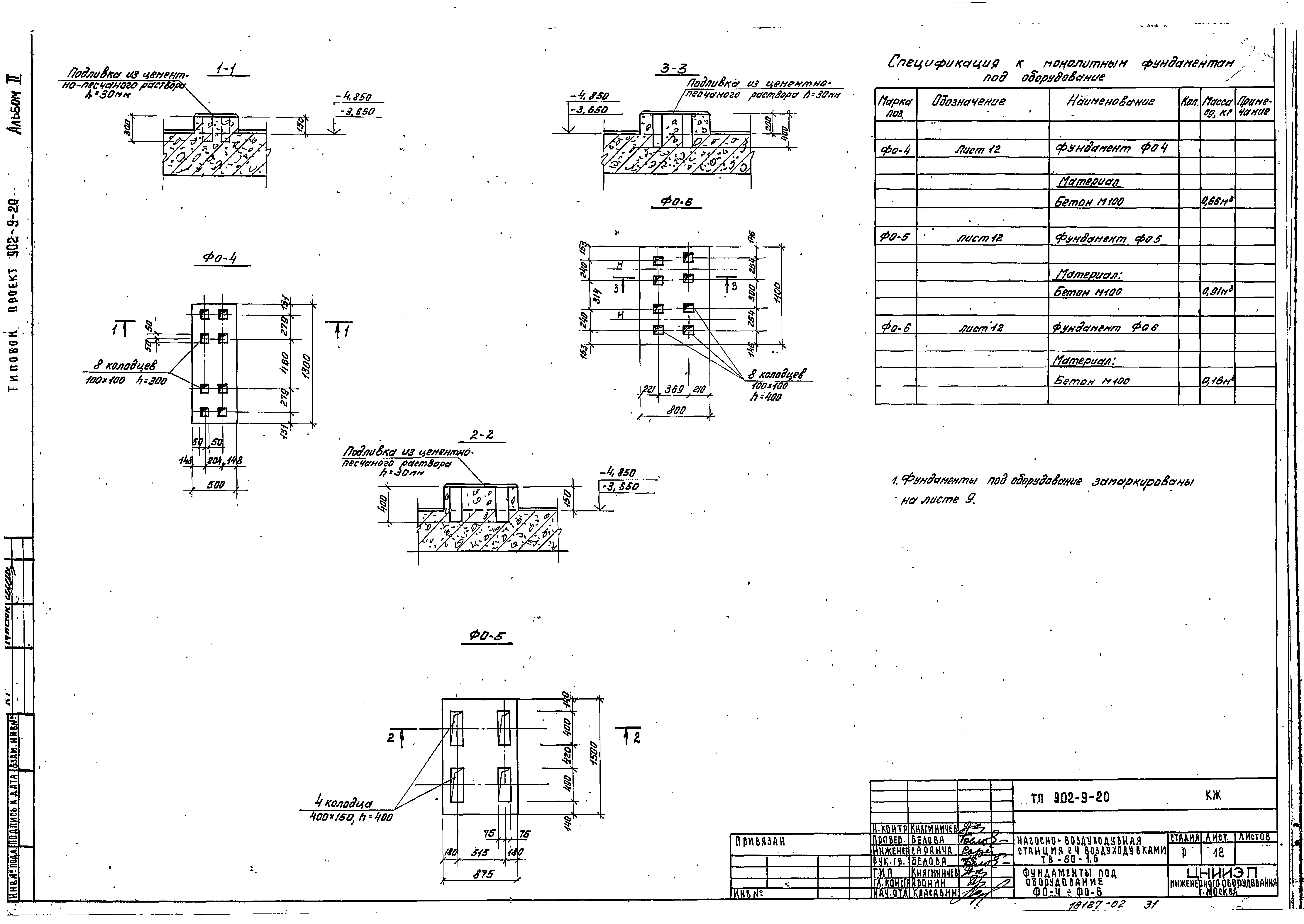 Типовой проект 902-9-20