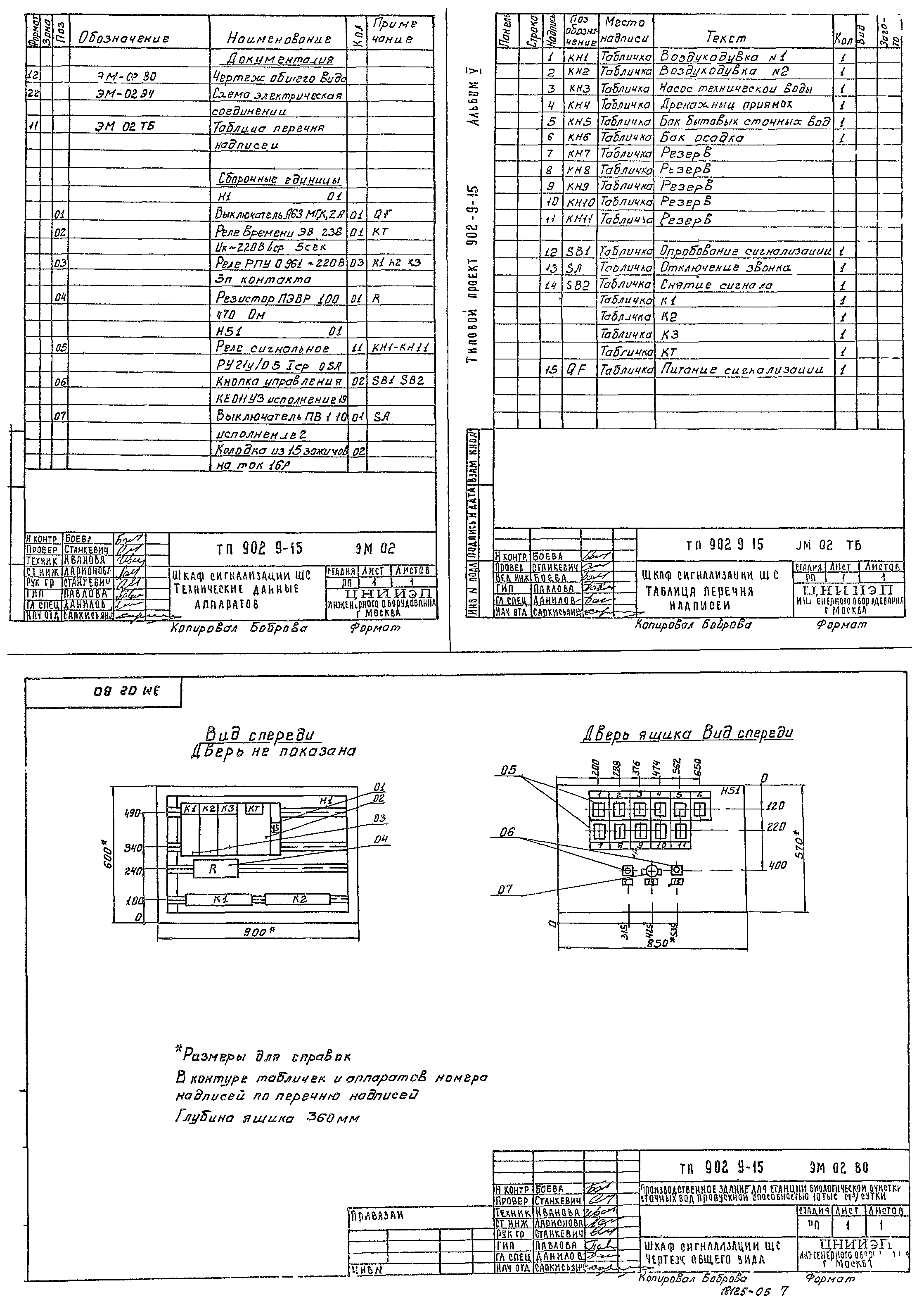 Типовой проект 902-9-15
