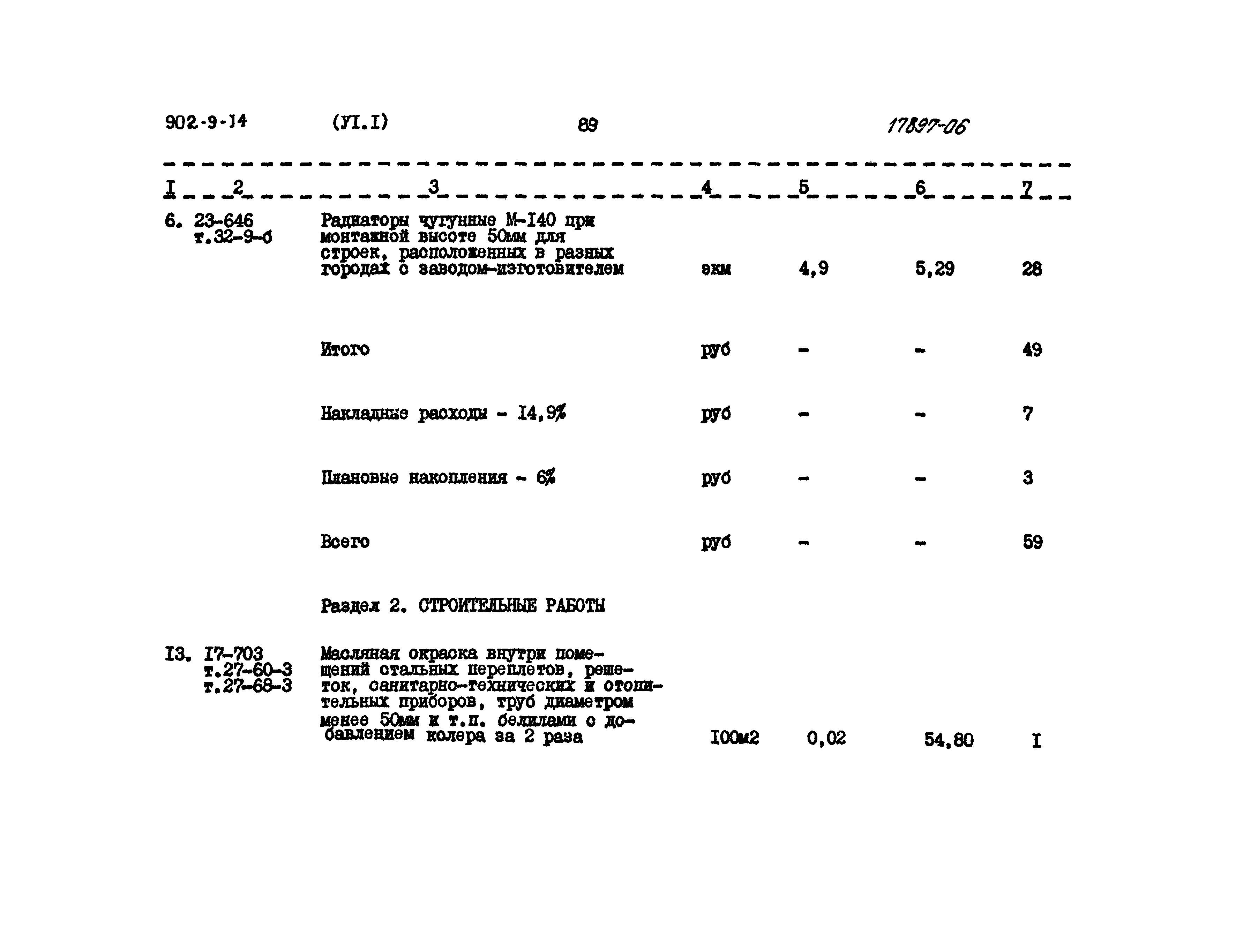 Типовой проект 902-9-14