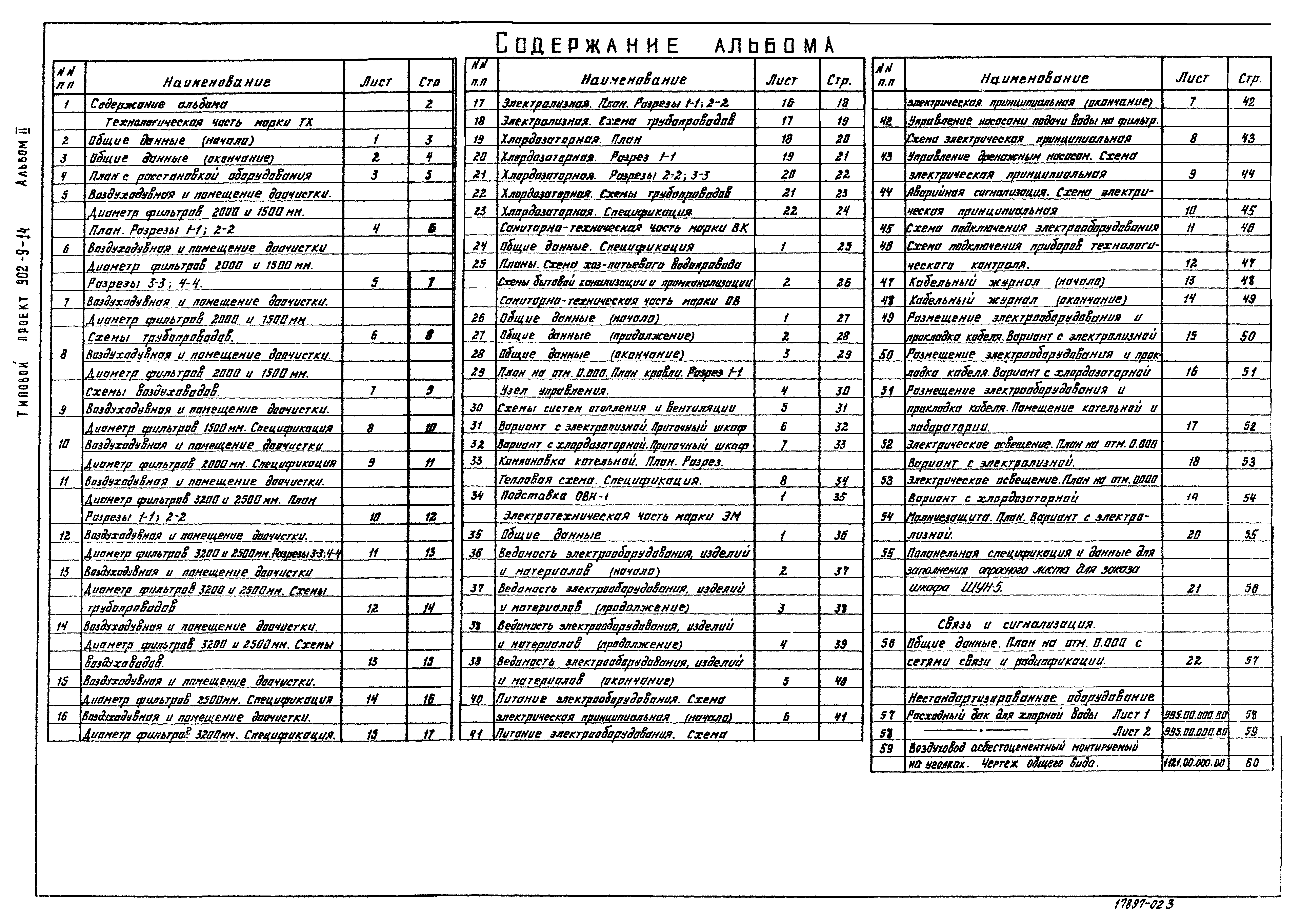 Типовой проект 902-9-14