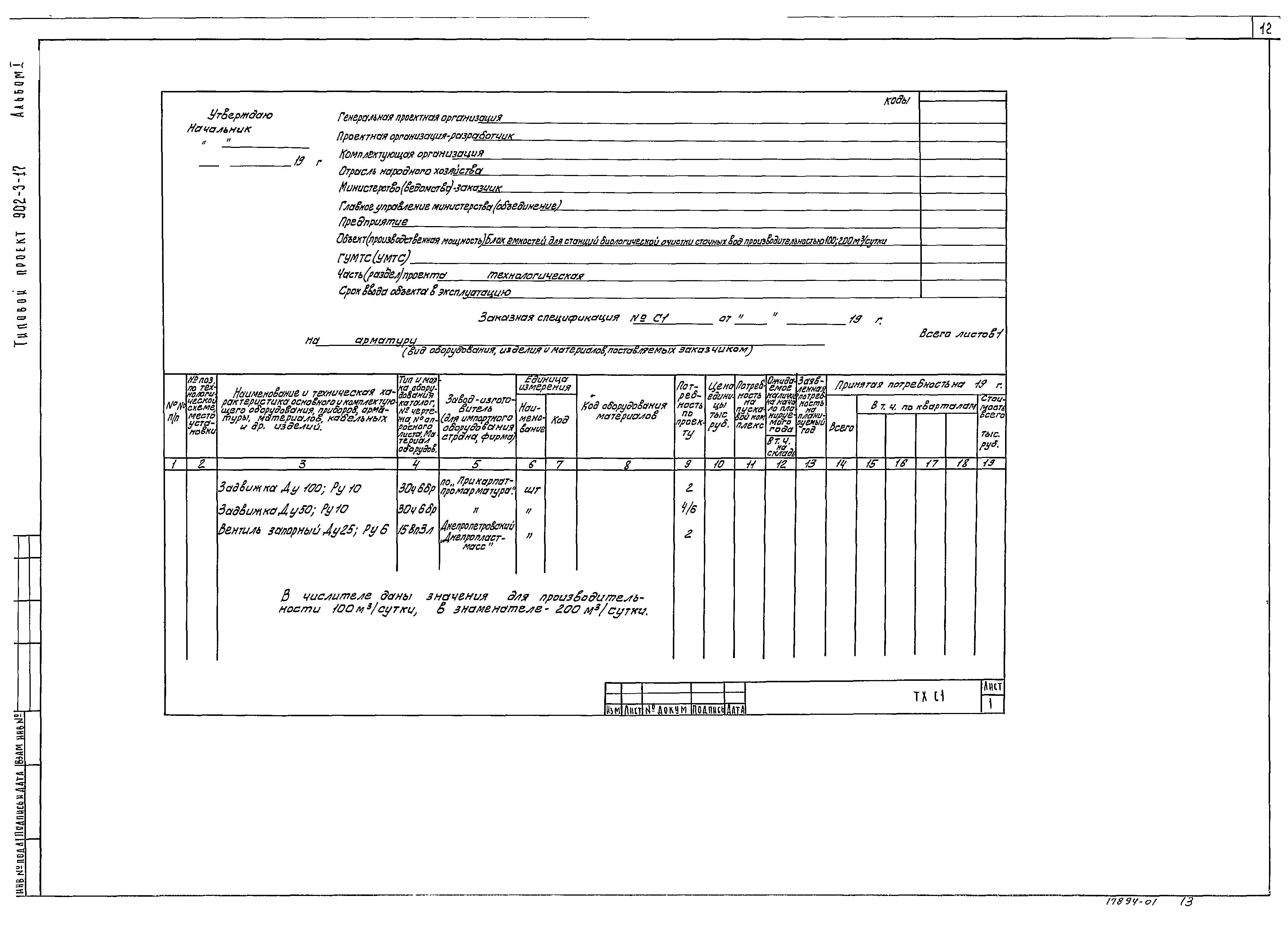 Типовой проект 902-3-17