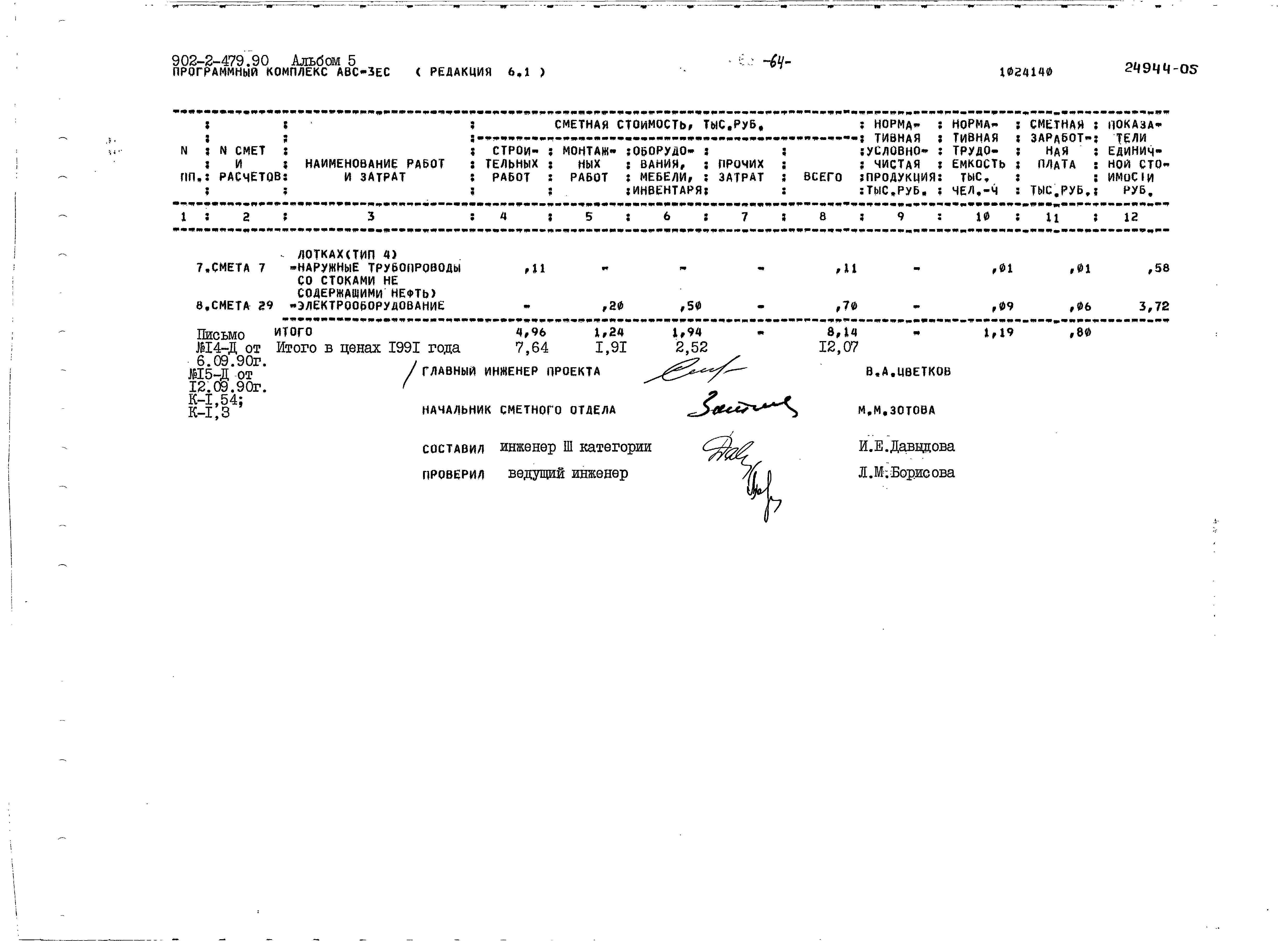Типовой проект 902-2-479.90