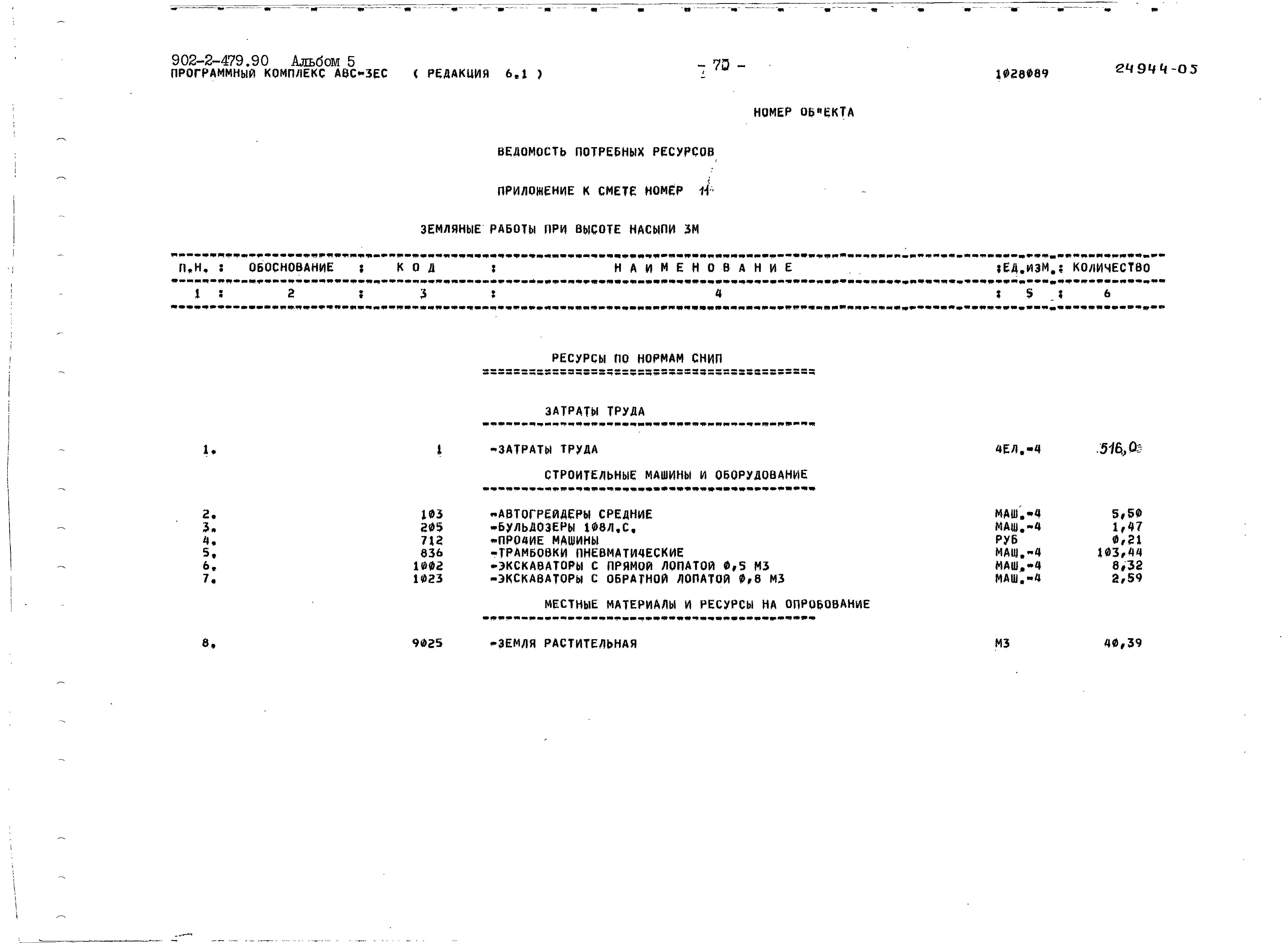 Типовой проект 902-2-479.90