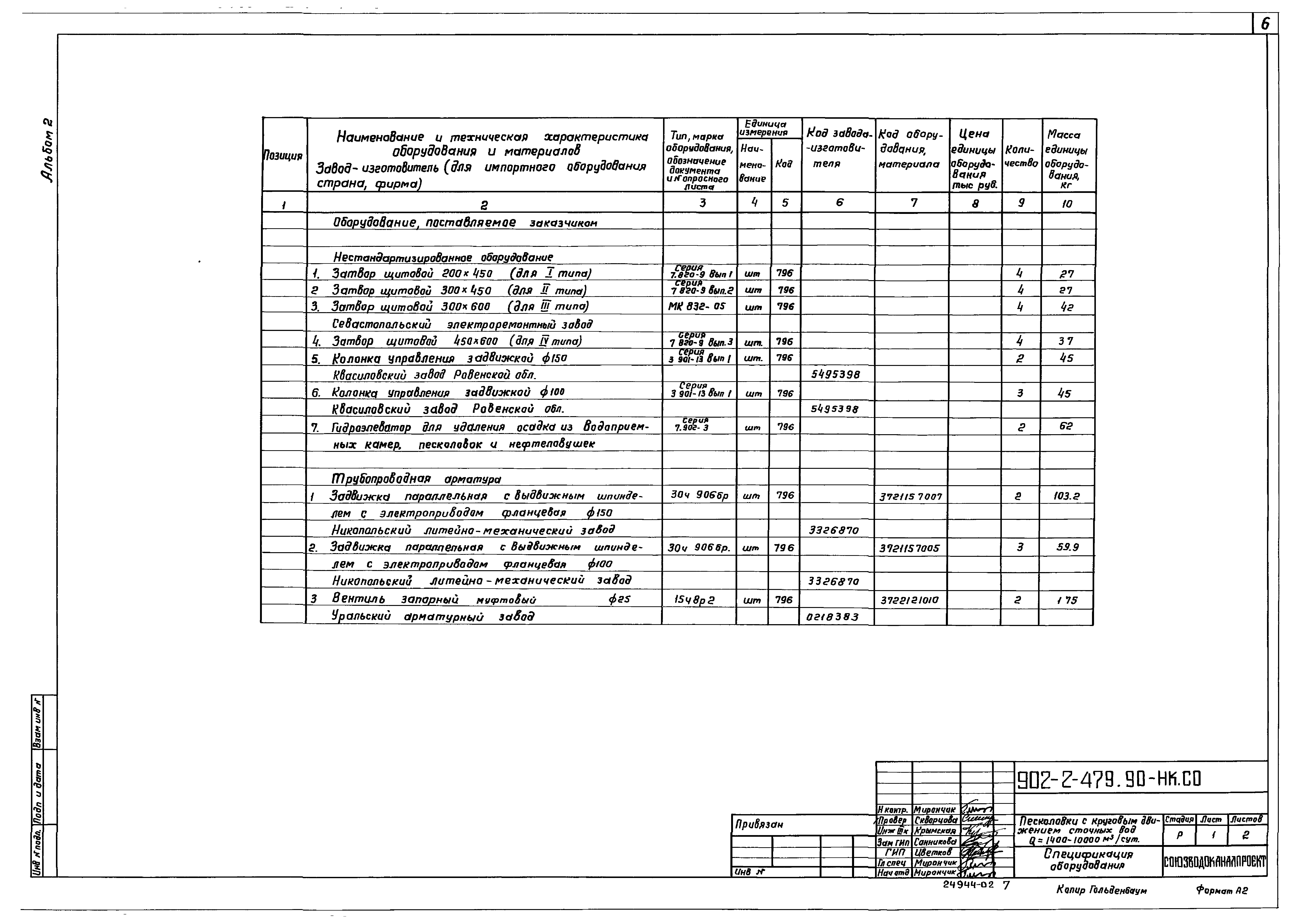 Типовой проект 902-2-479.90