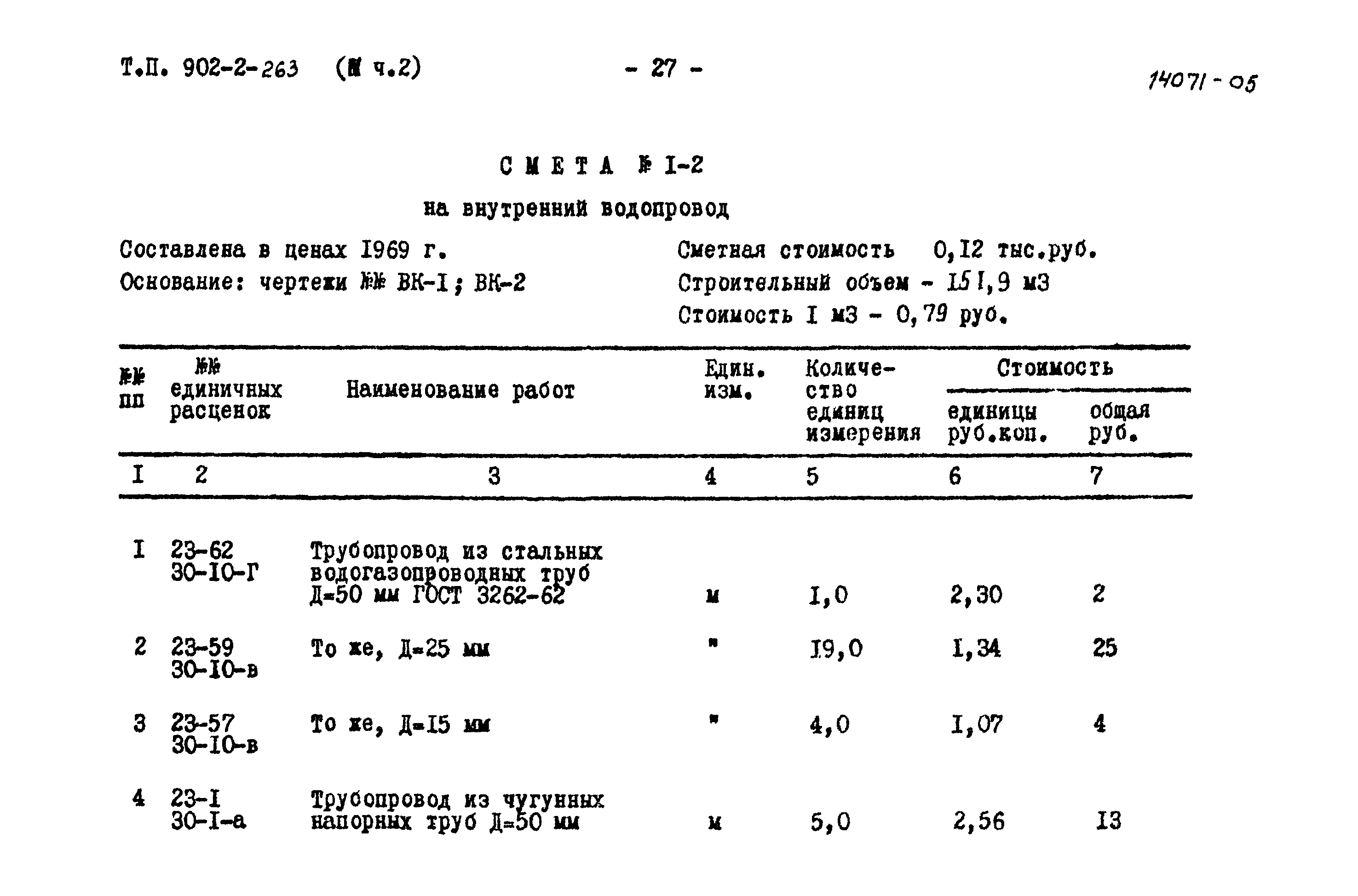 Типовой проект 902-2-263