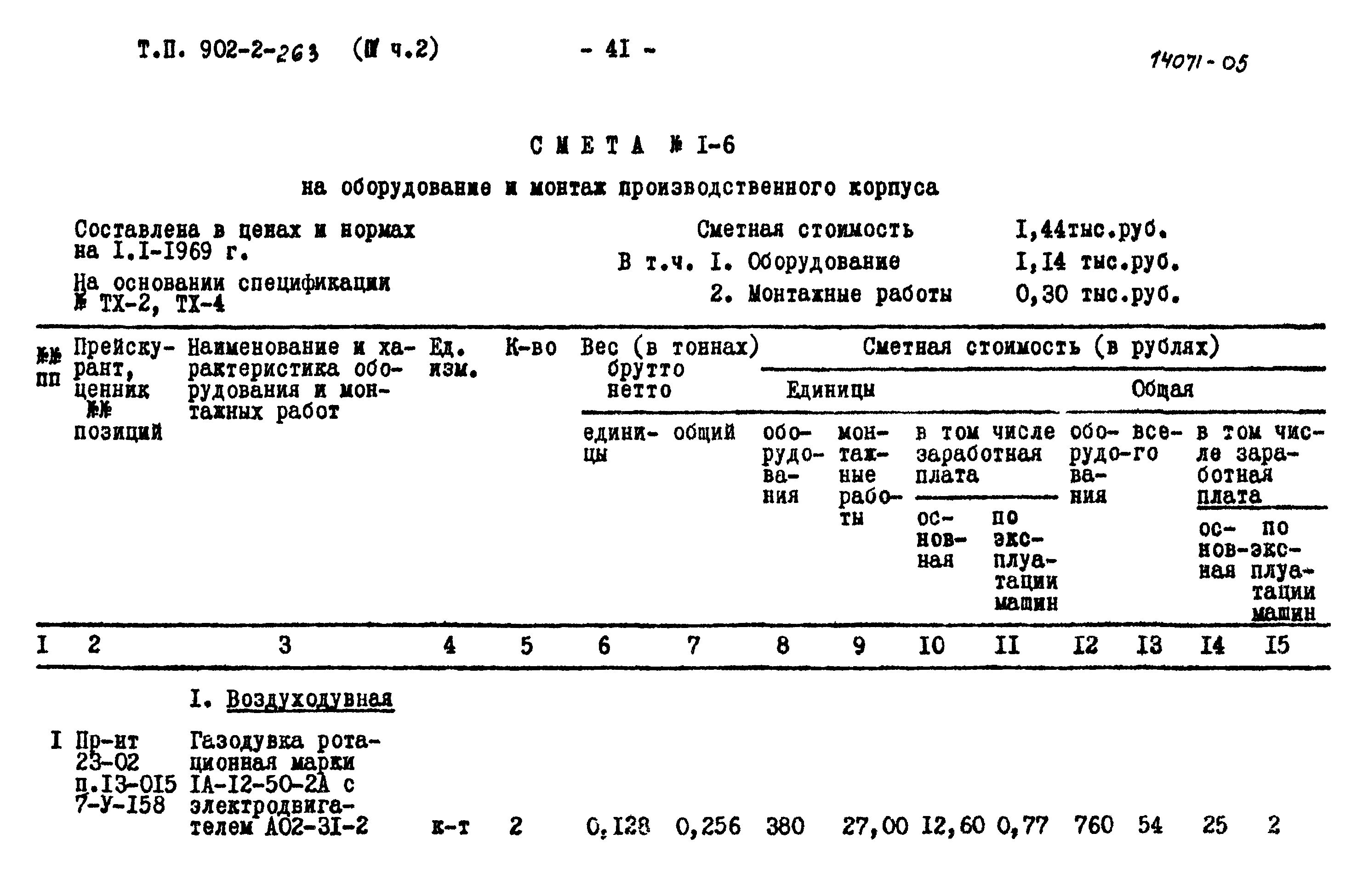 Типовой проект 902-2-263