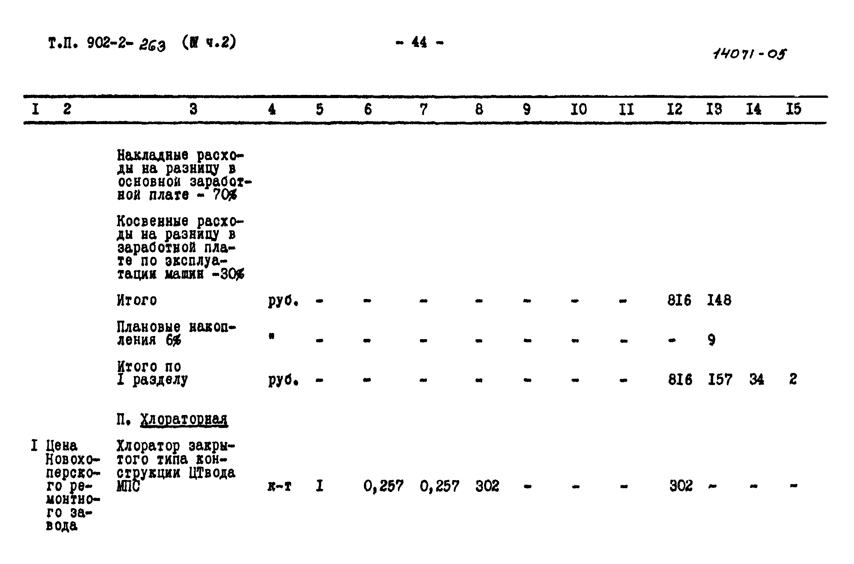 Типовой проект 902-2-263