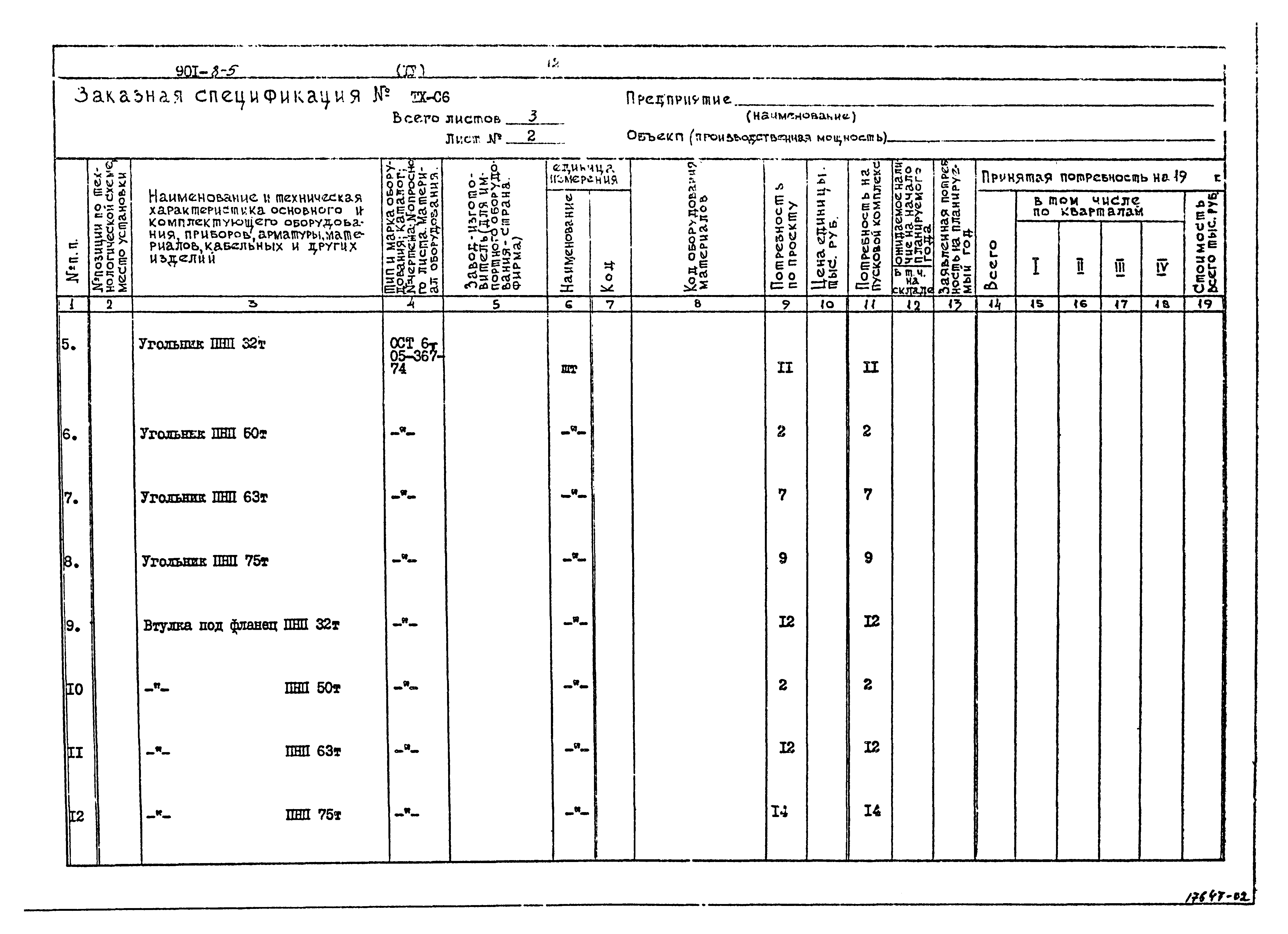 Типовой проект 901-8-5