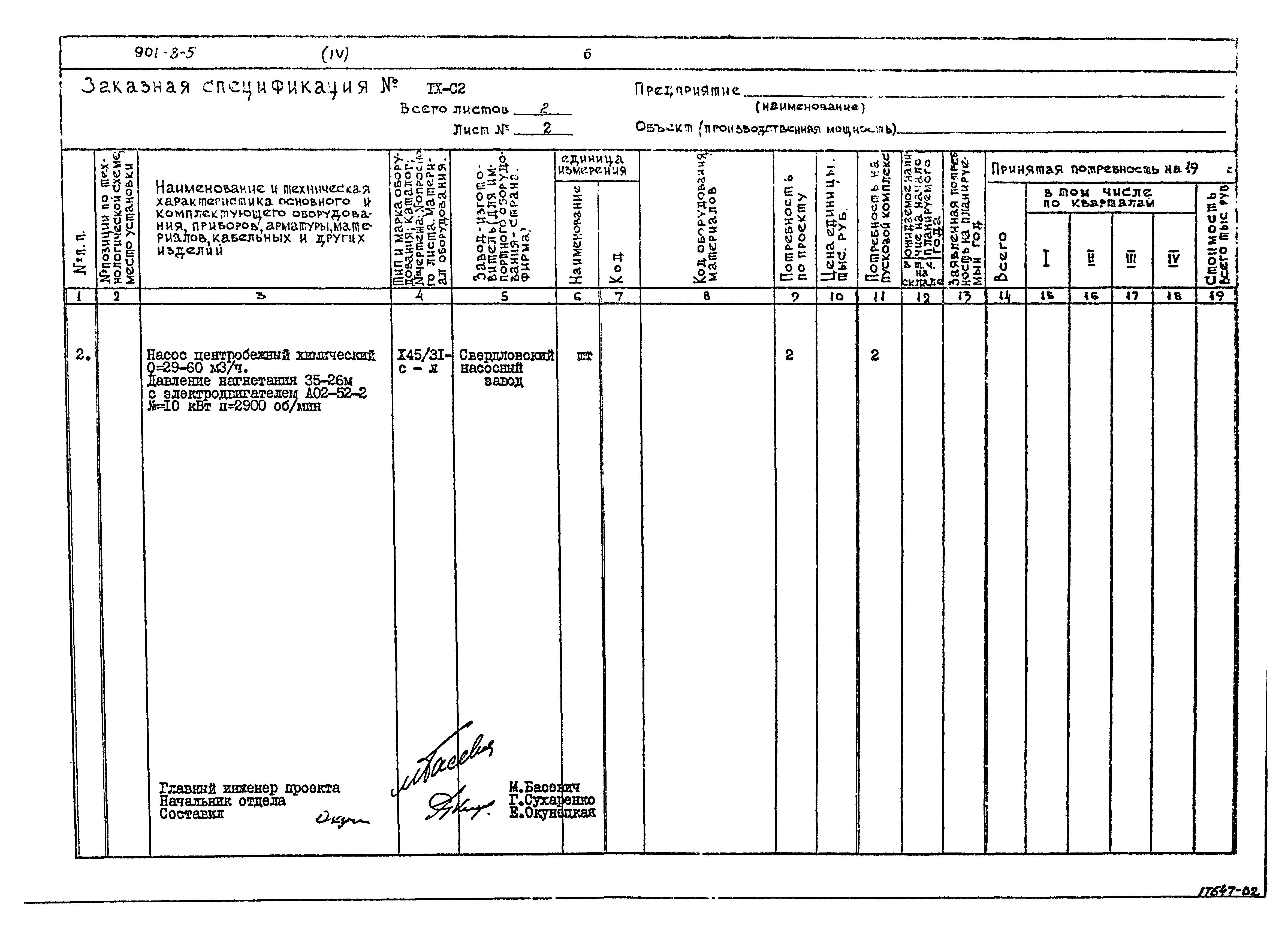 Типовой проект 901-8-5