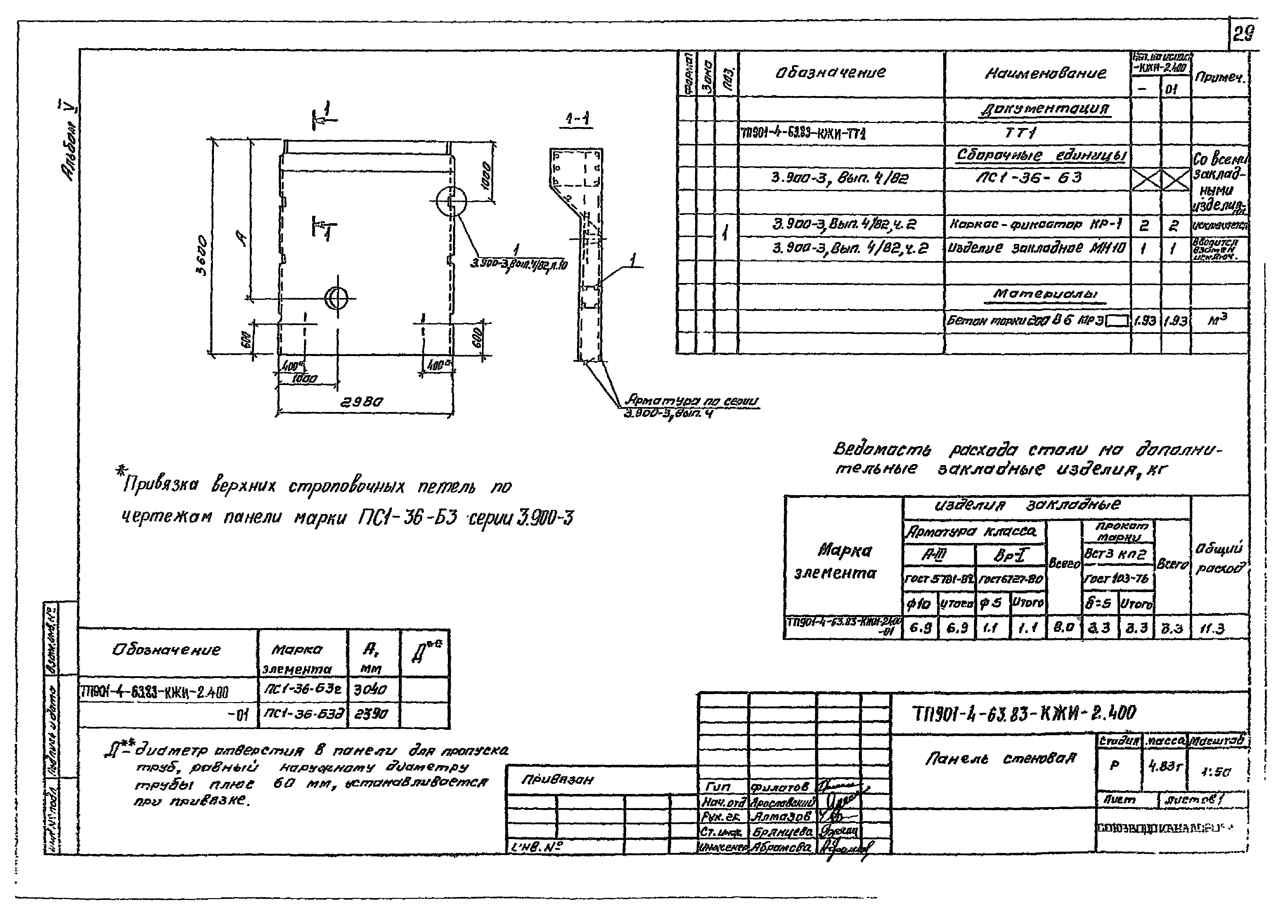 Типовой проект 901-4-63.83