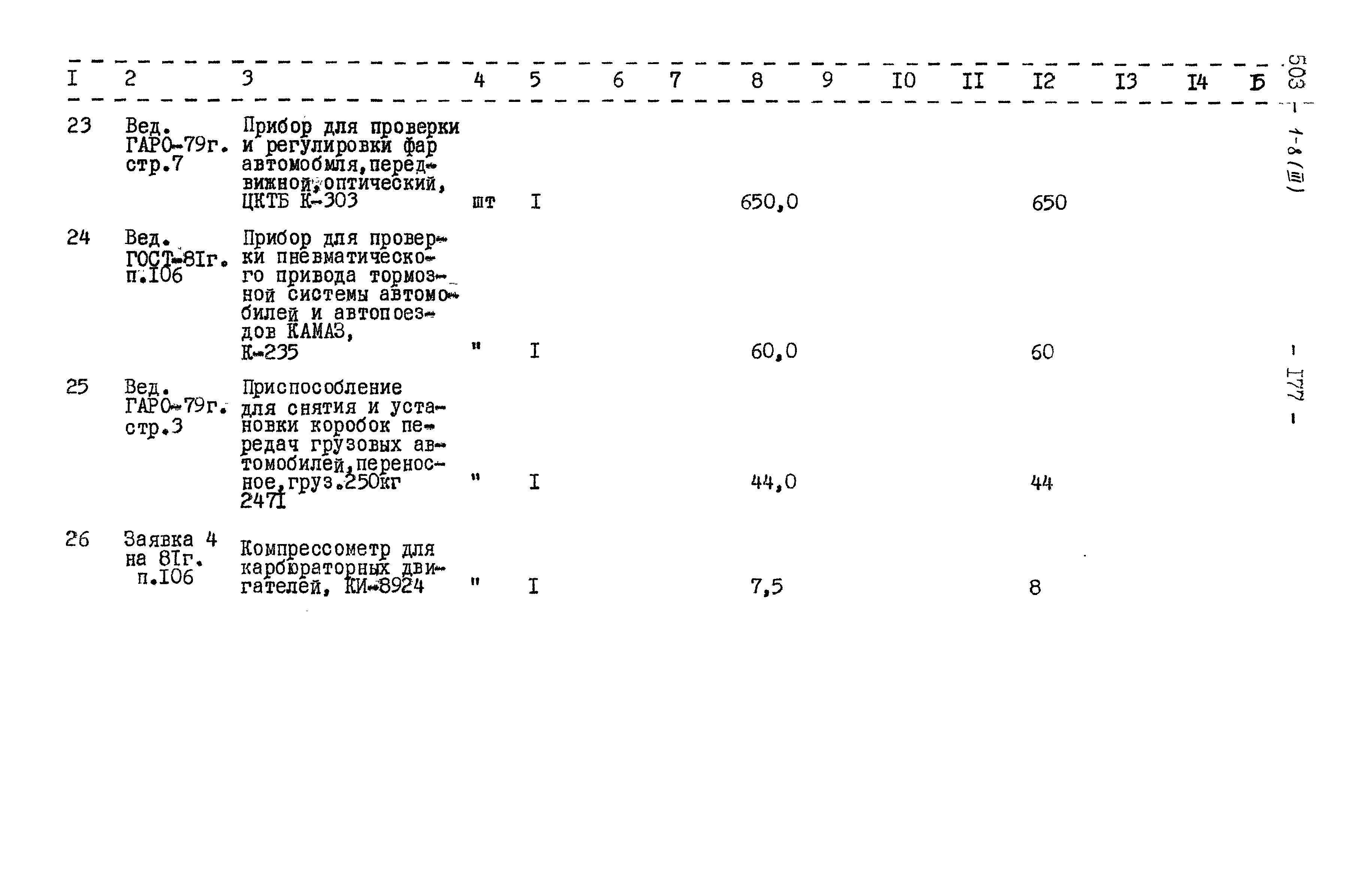 Типовой проект 503-1-8