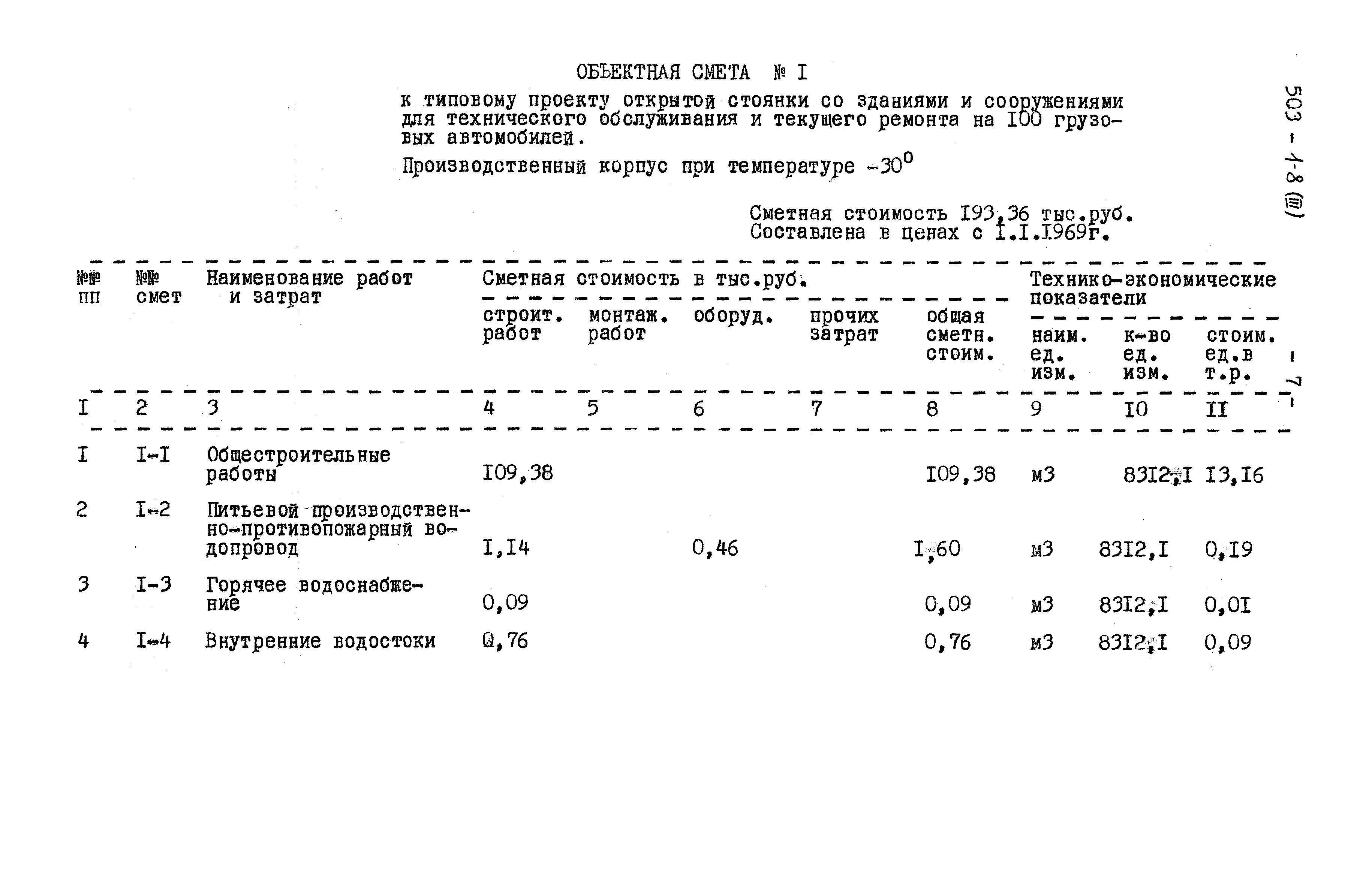 Типовой проект 503-1-8