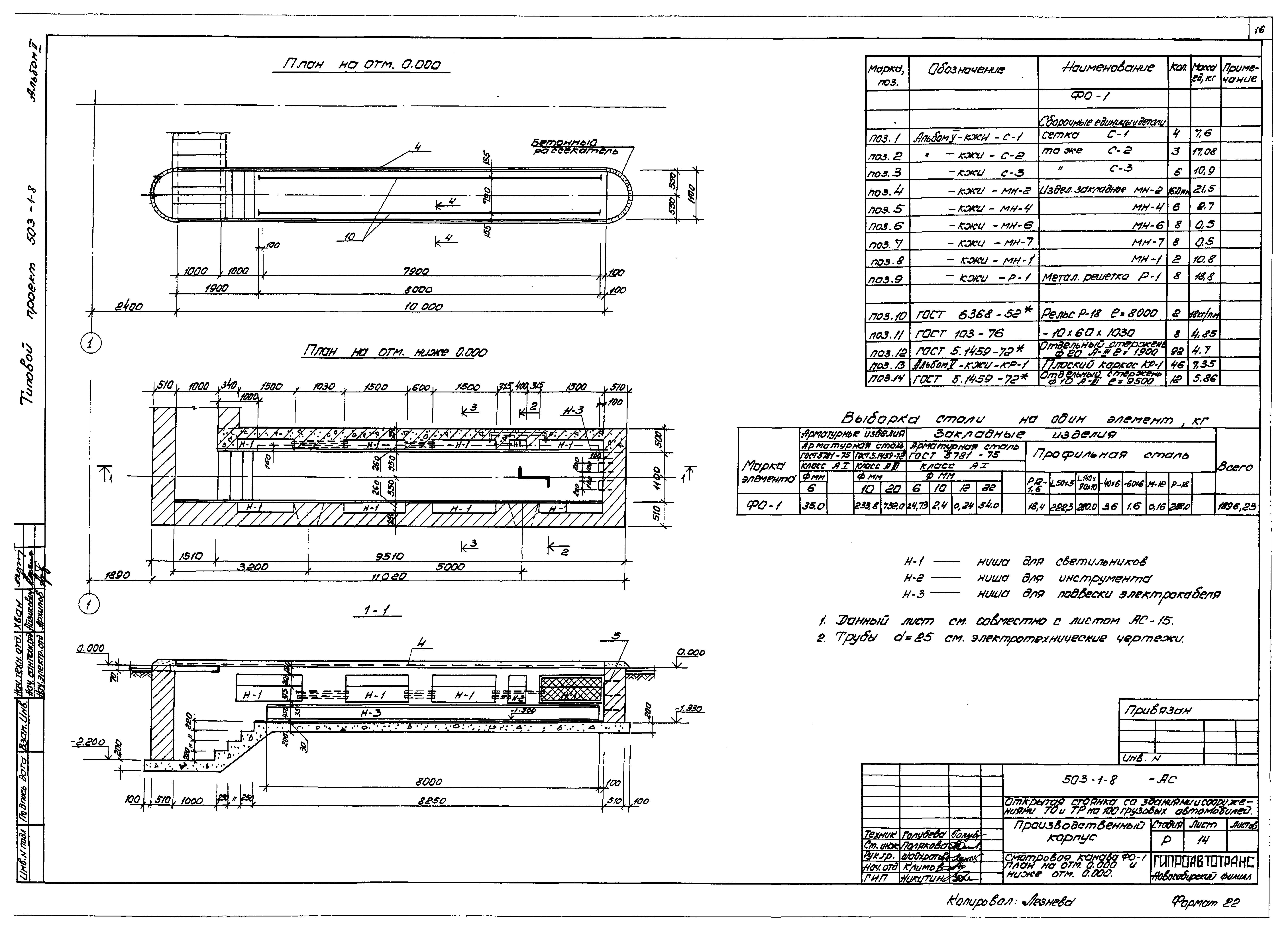 Типовой проект 503-1-8
