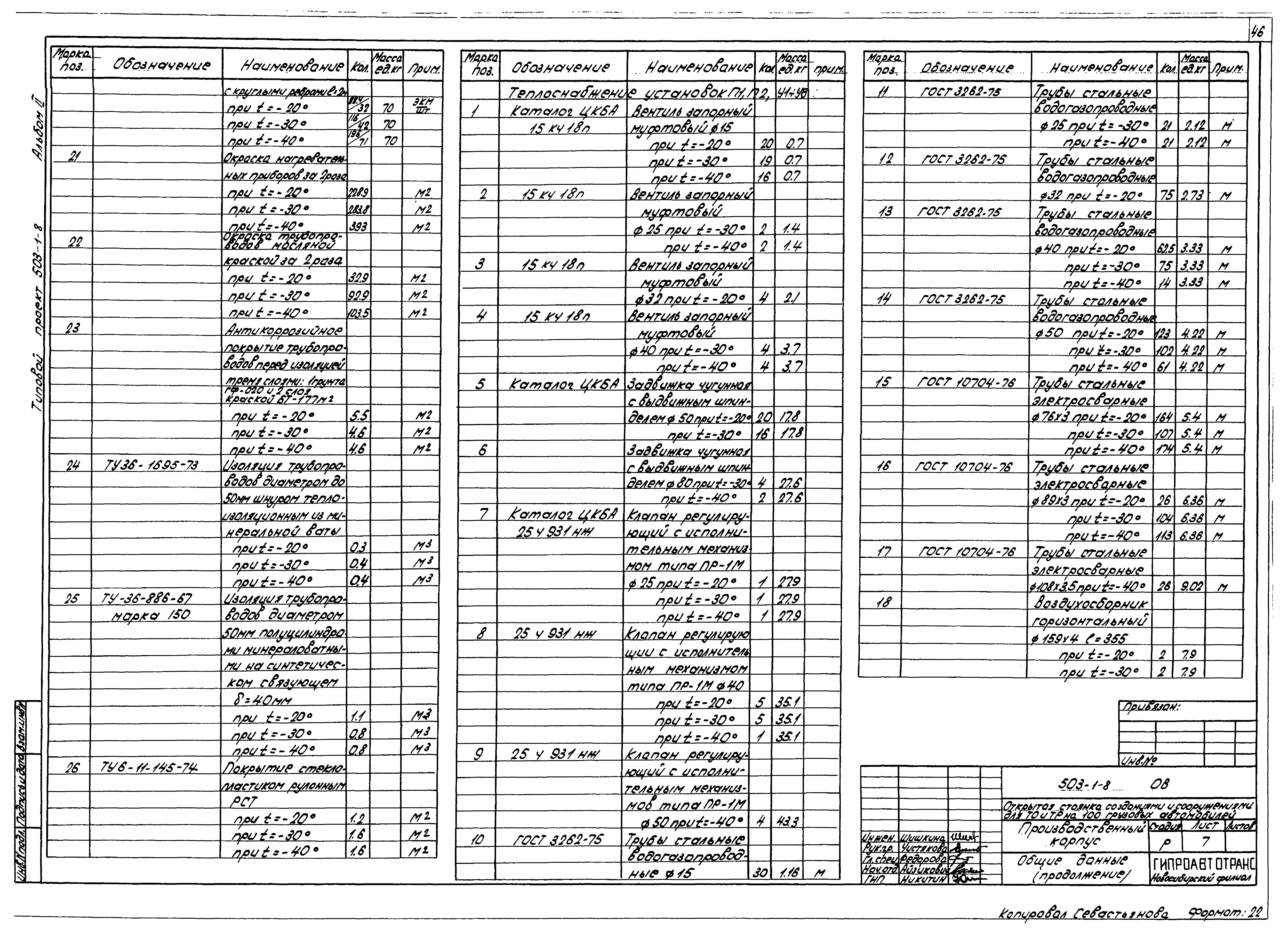 Типовой проект 503-1-8