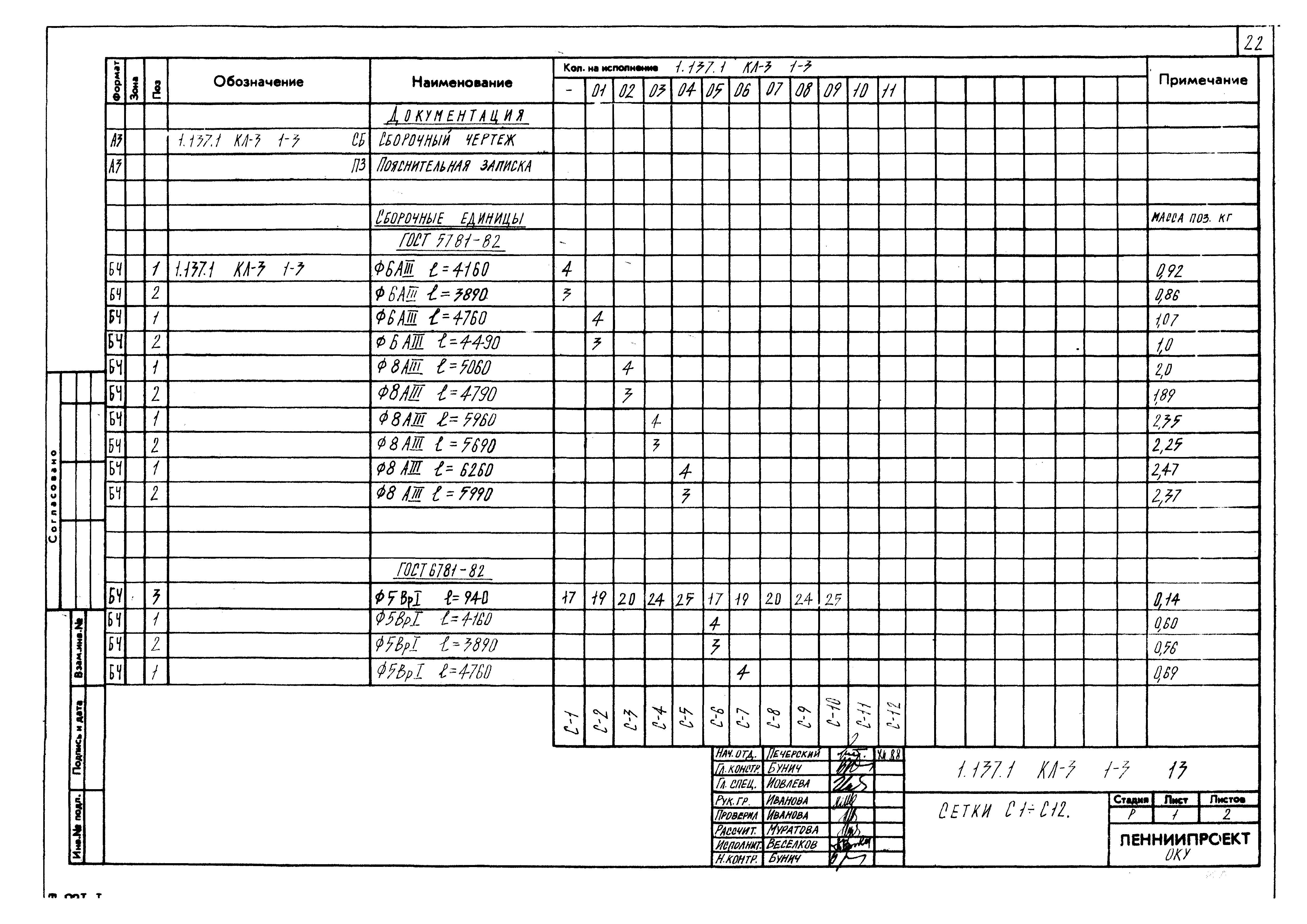 Серия 1.137.1 КЛ-3