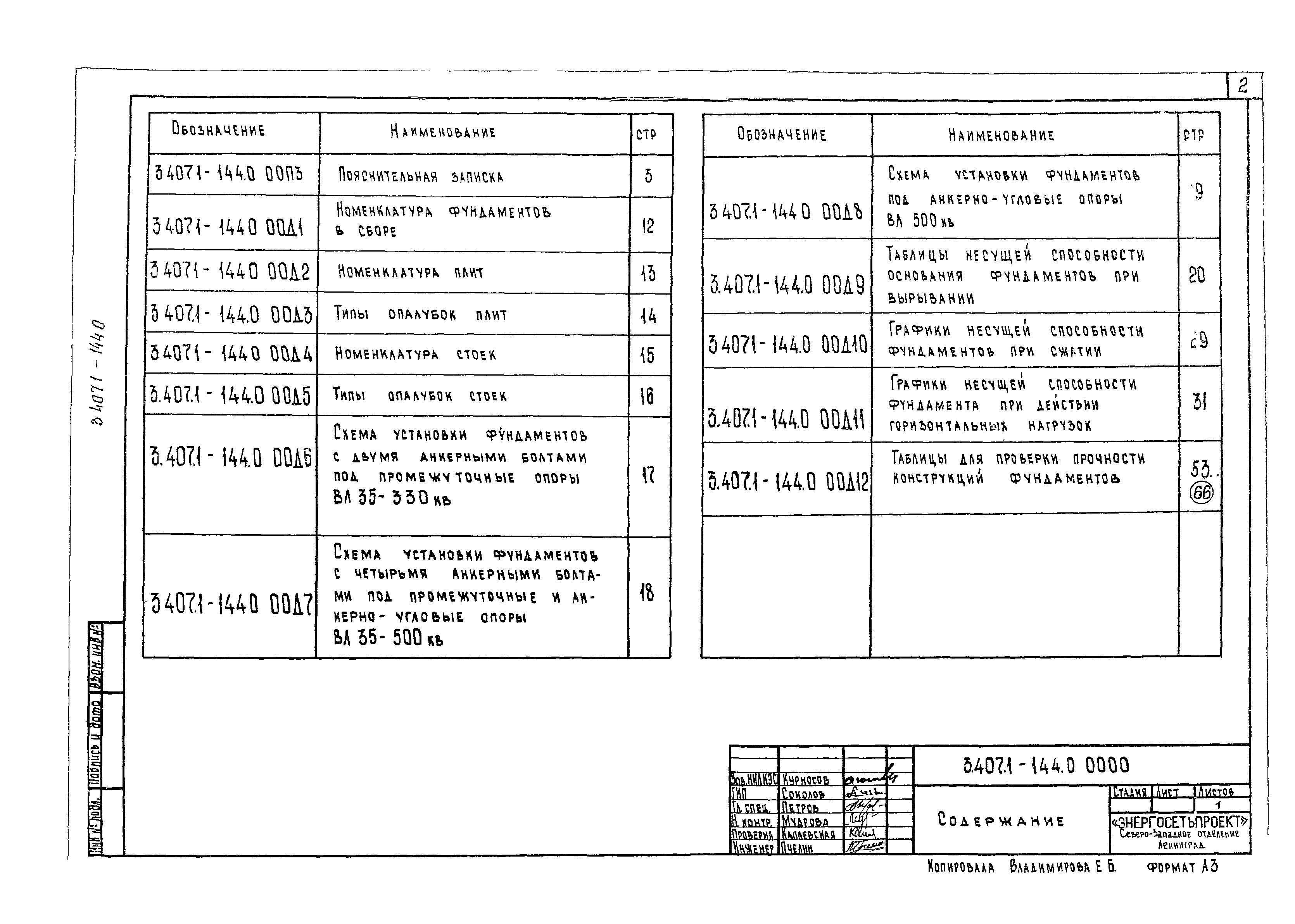 Скачать Серия 3.407.1-144 Выпуск 0. Материалы для проектирования