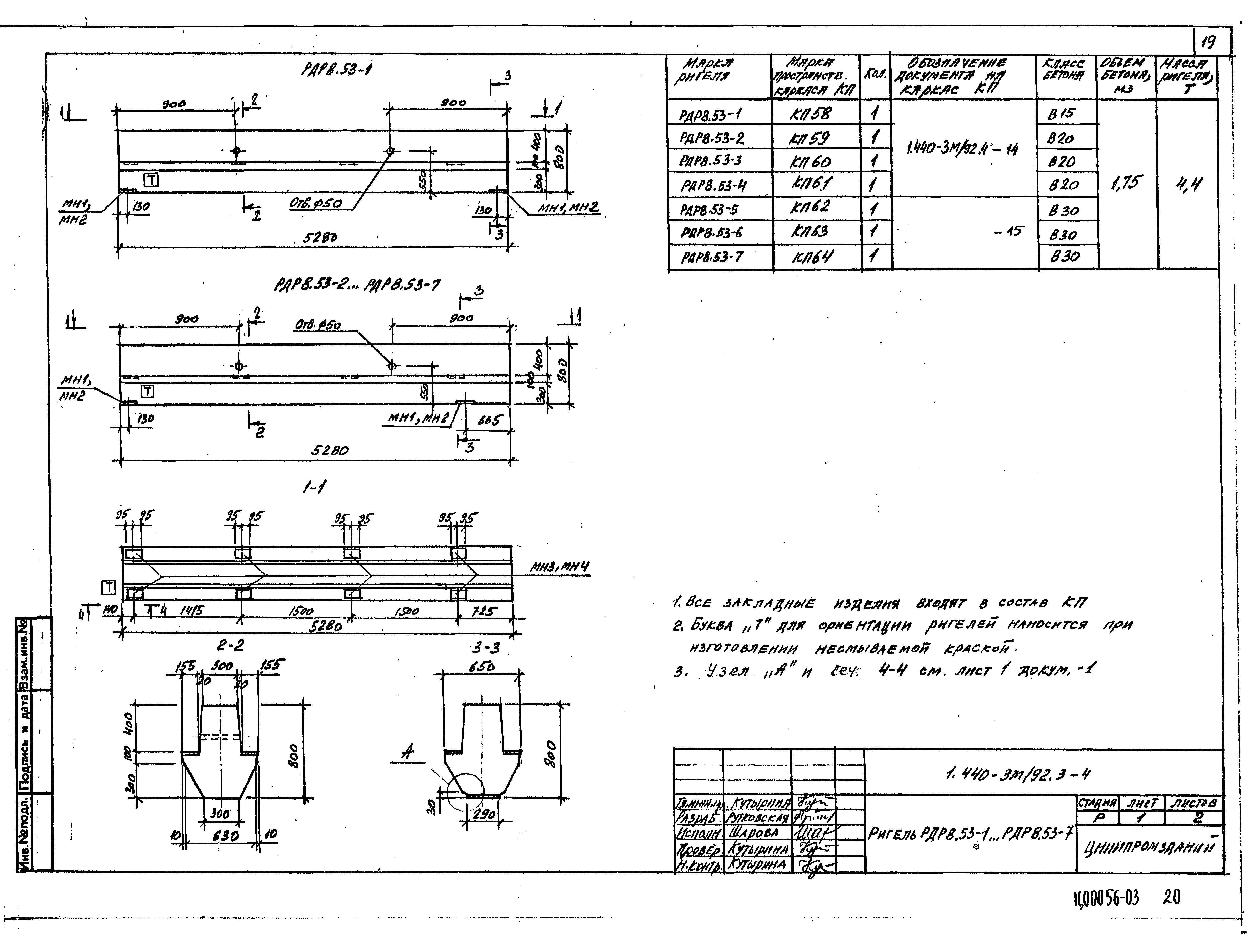 Серия 1.440-3м/92