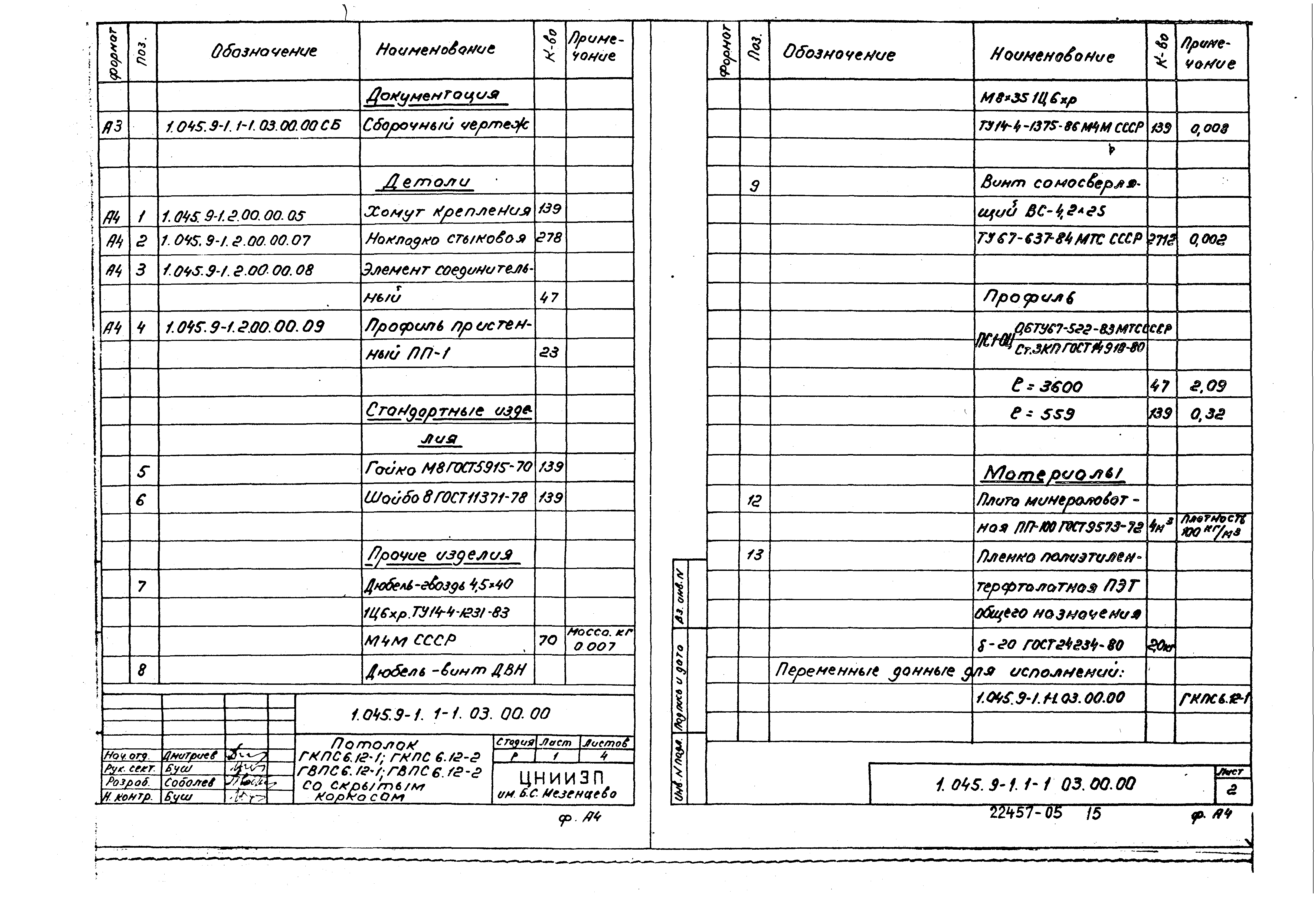 Серия 1.045.9-1