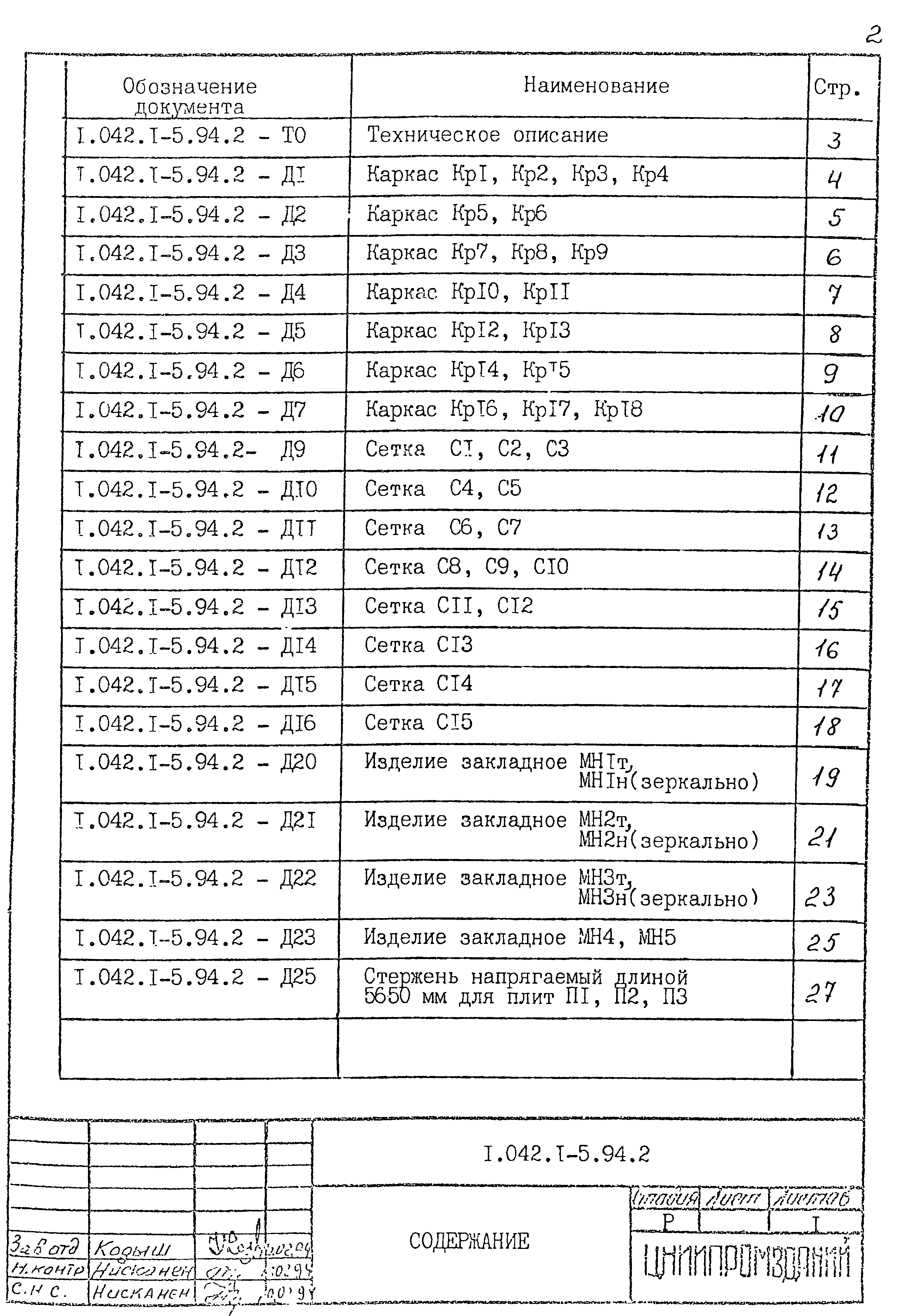 Серия 1.042.1-5.94