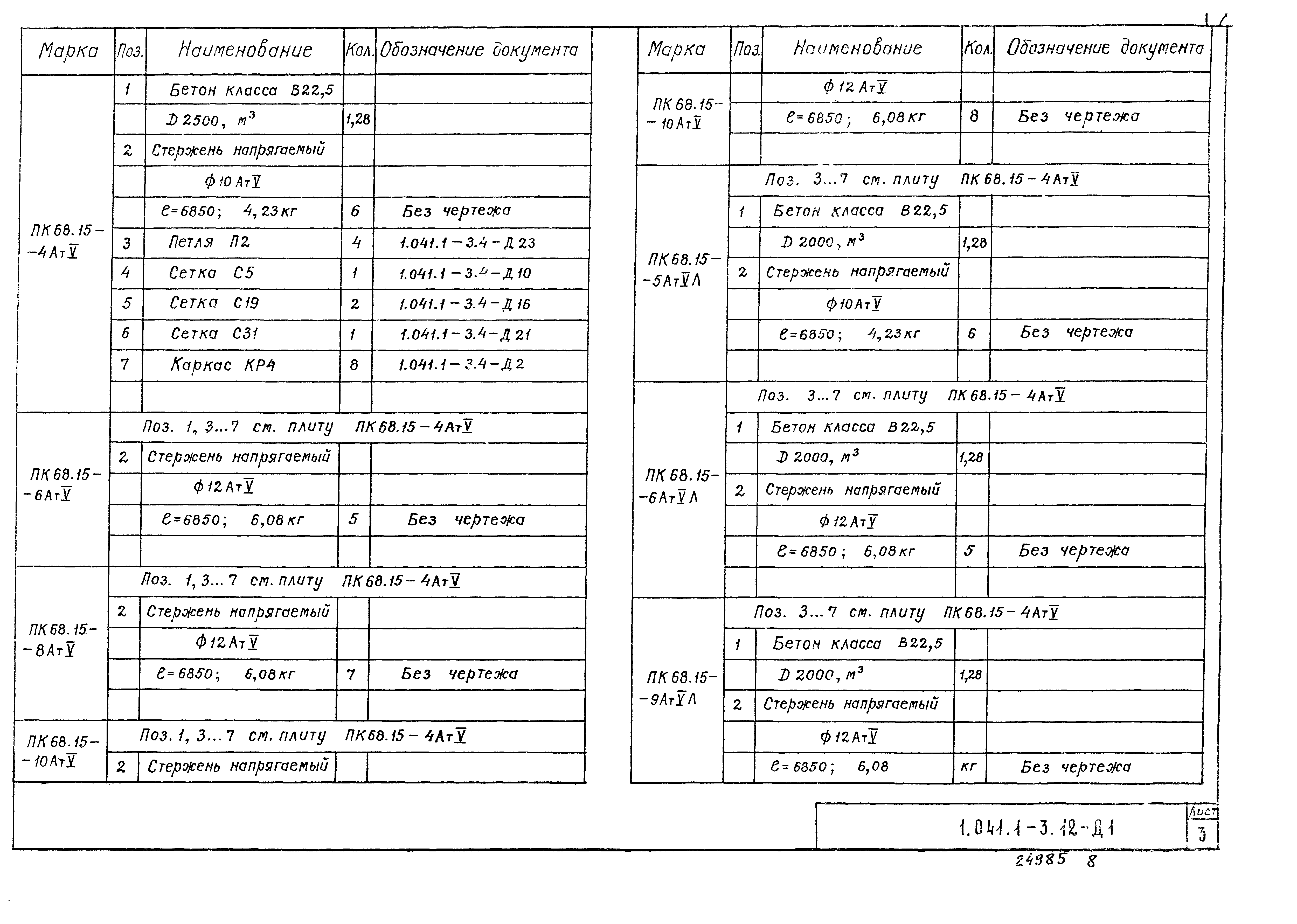 Серия 1.041.1-3