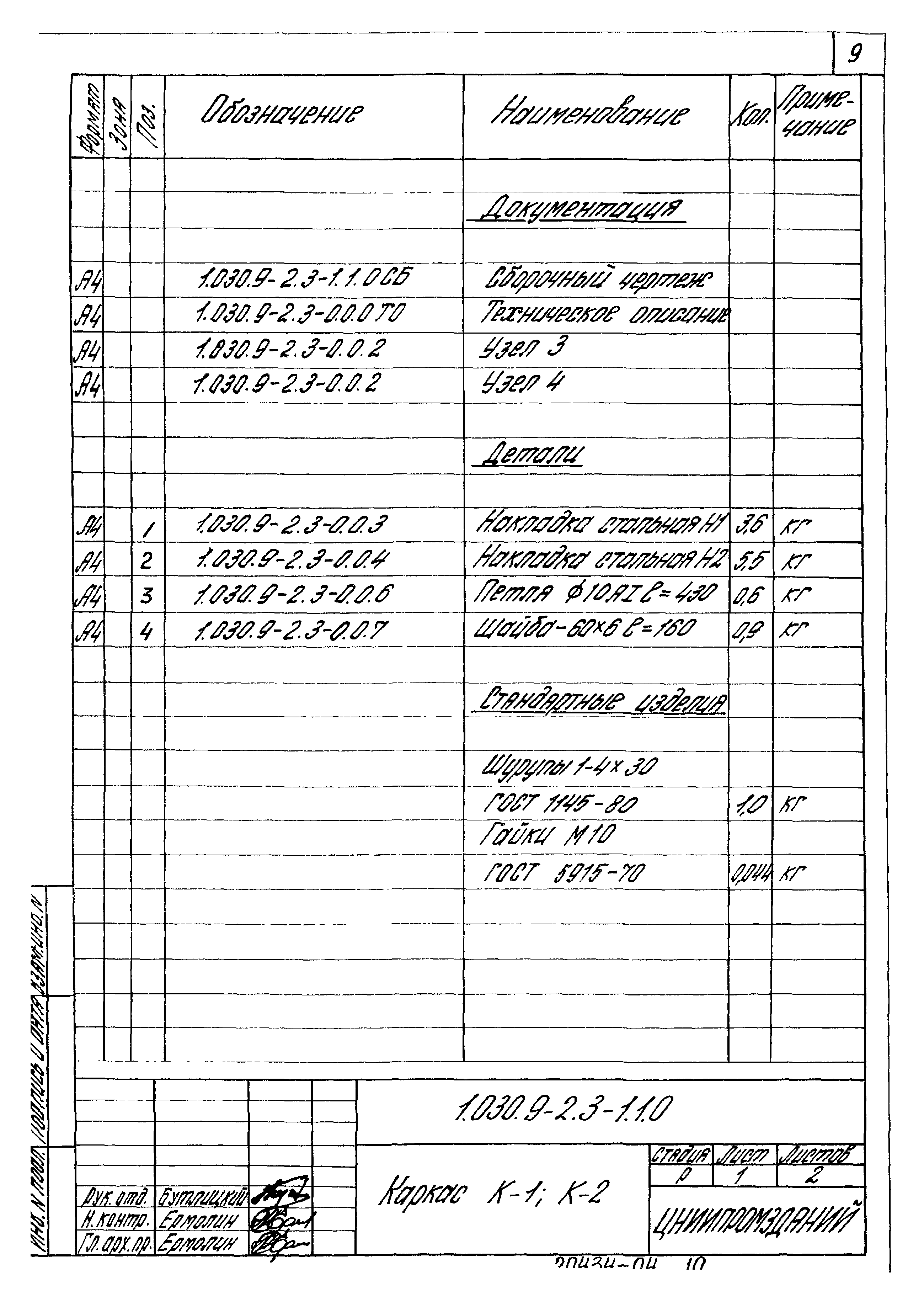 Серия 1.030.9-2