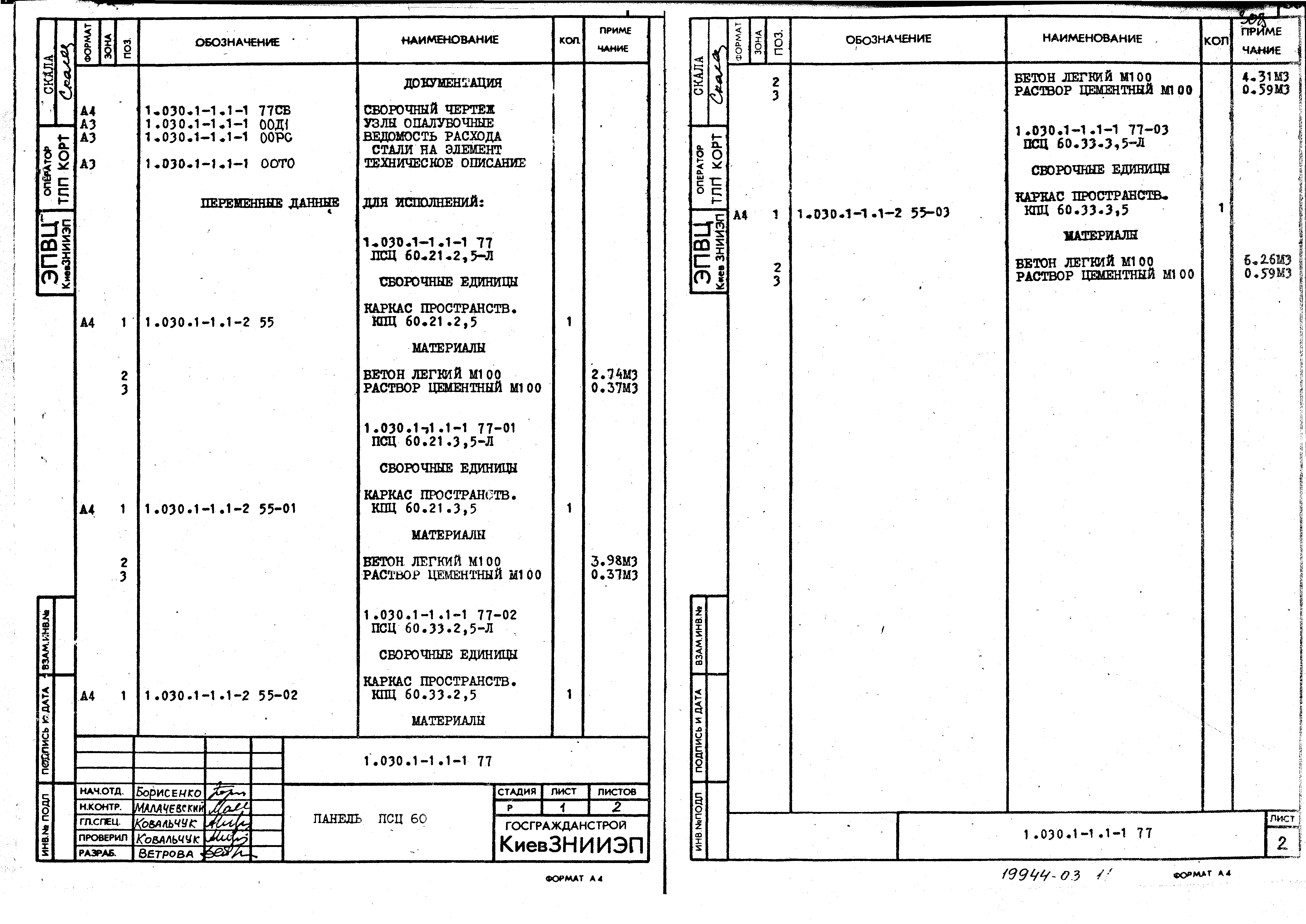 Серия 1.030.1-1