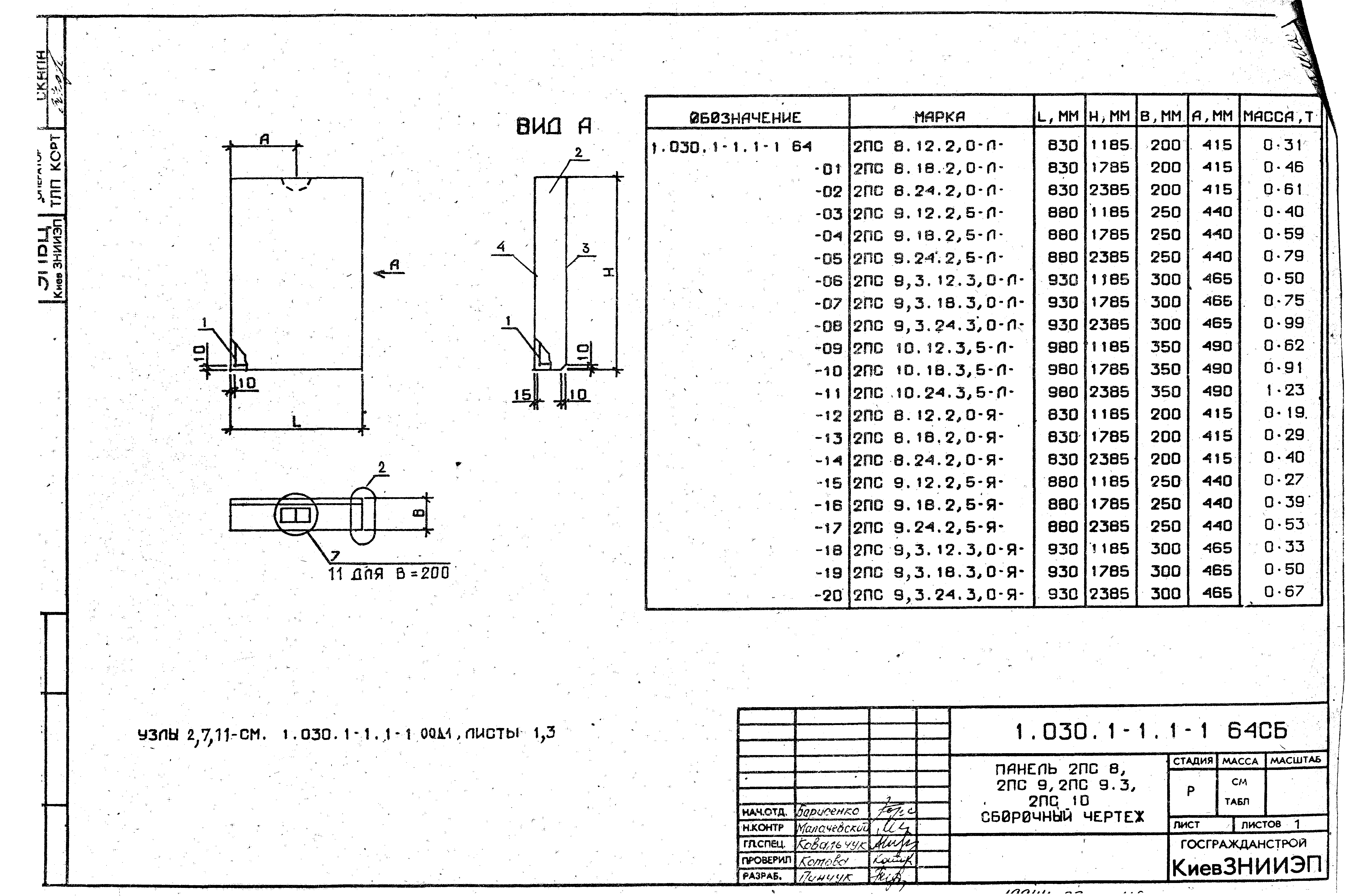 Серия 1.030.1-1