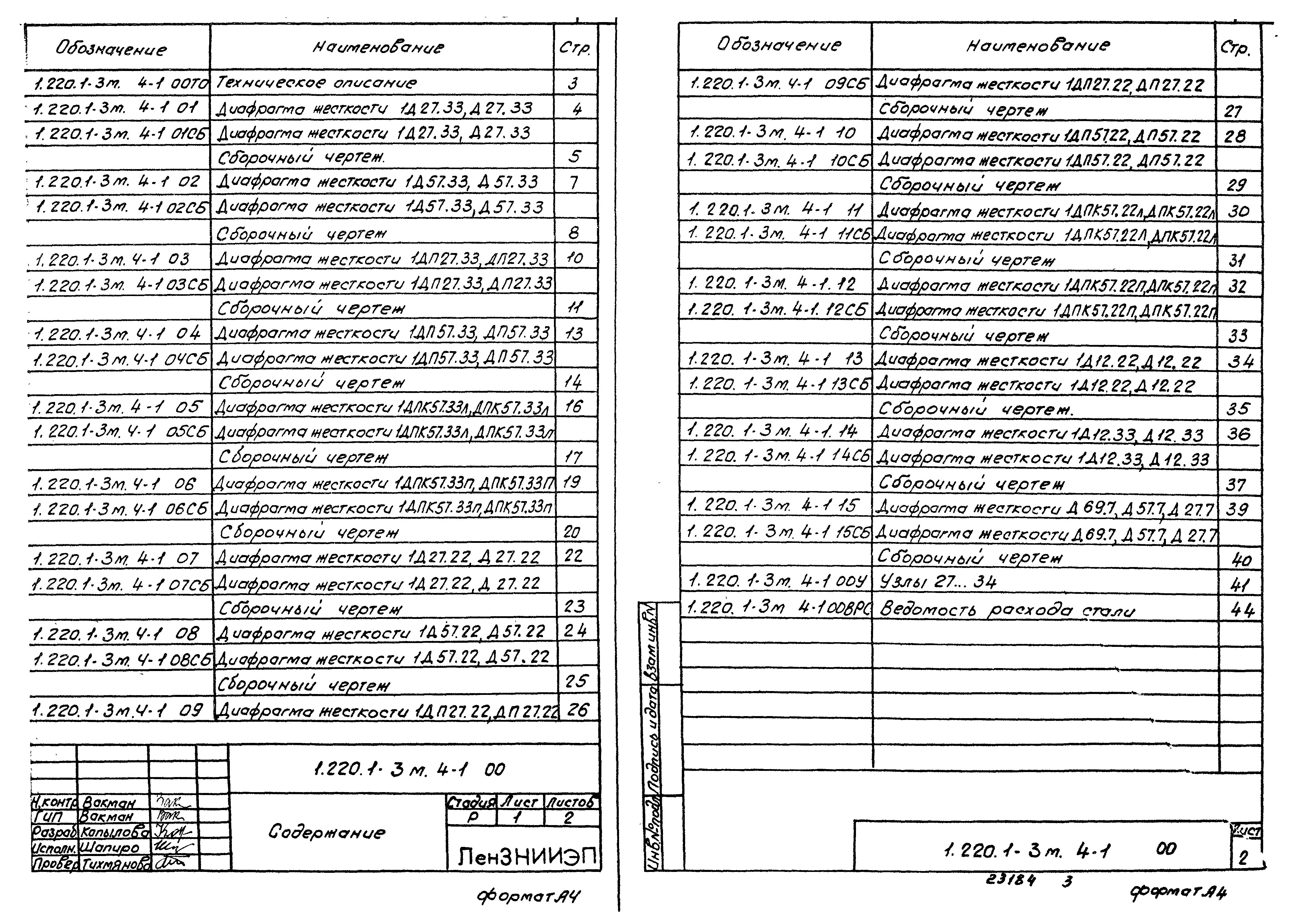 Серия 1.220.1-3м