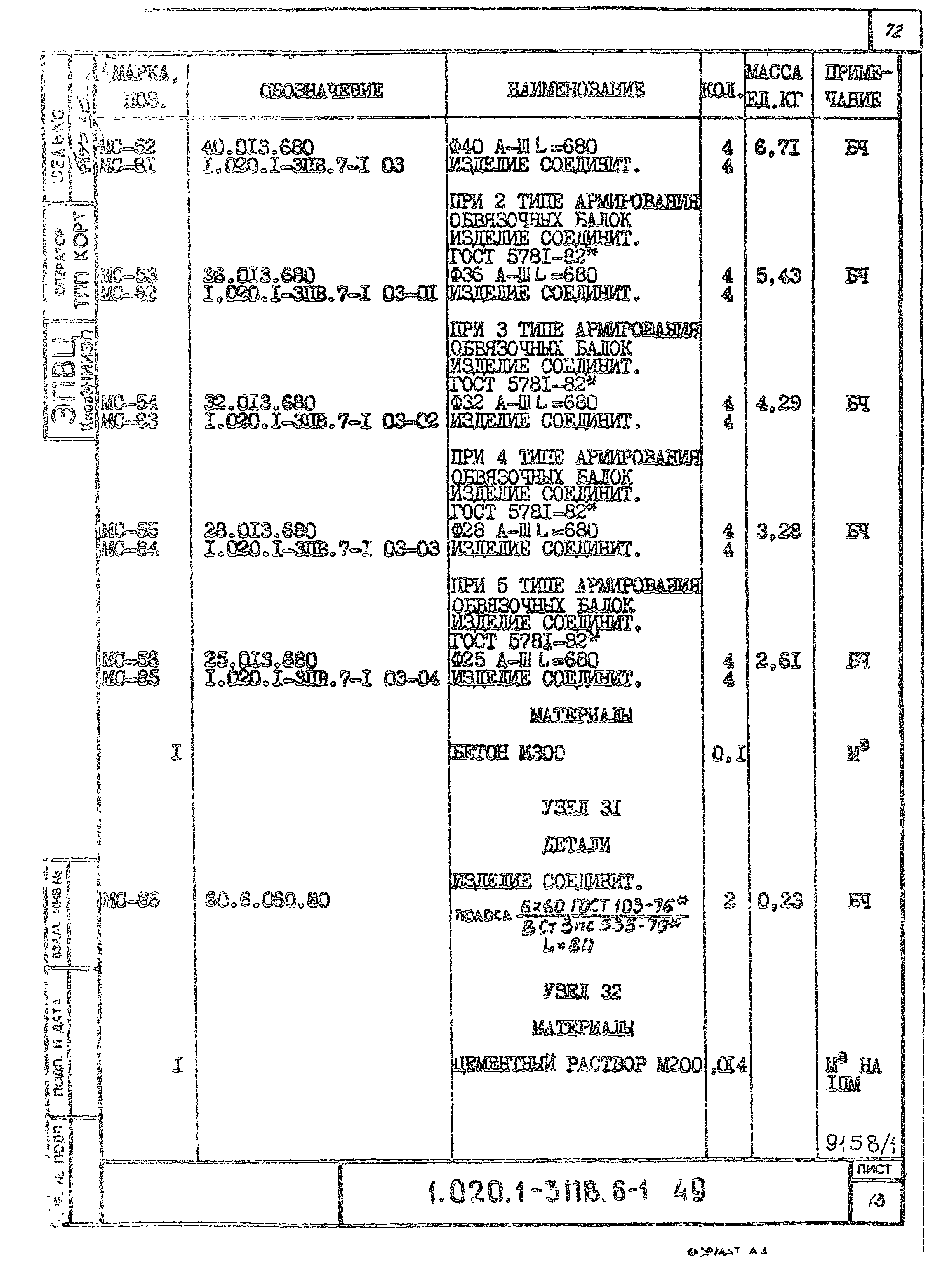 Серия 1.020.1-3пв